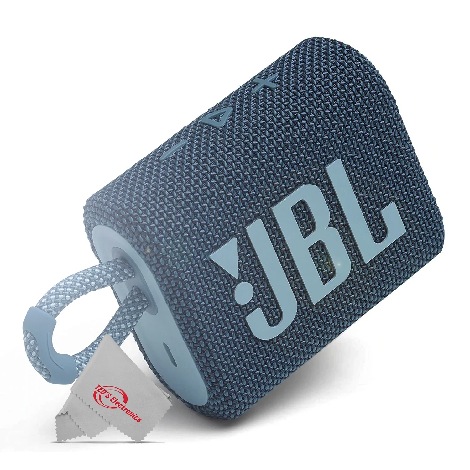 JBL Go 3 Portable Bluetooth Waterproof Speaker Blue - Image 2