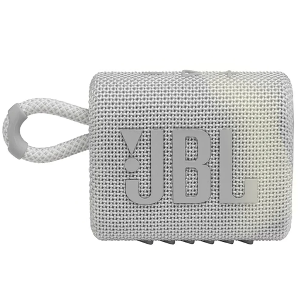 2x JBL Go 3 Portable Waterproof Wireless IP67 Dustproof Outdoor Bluetooth Speaker (White) - Image 2
