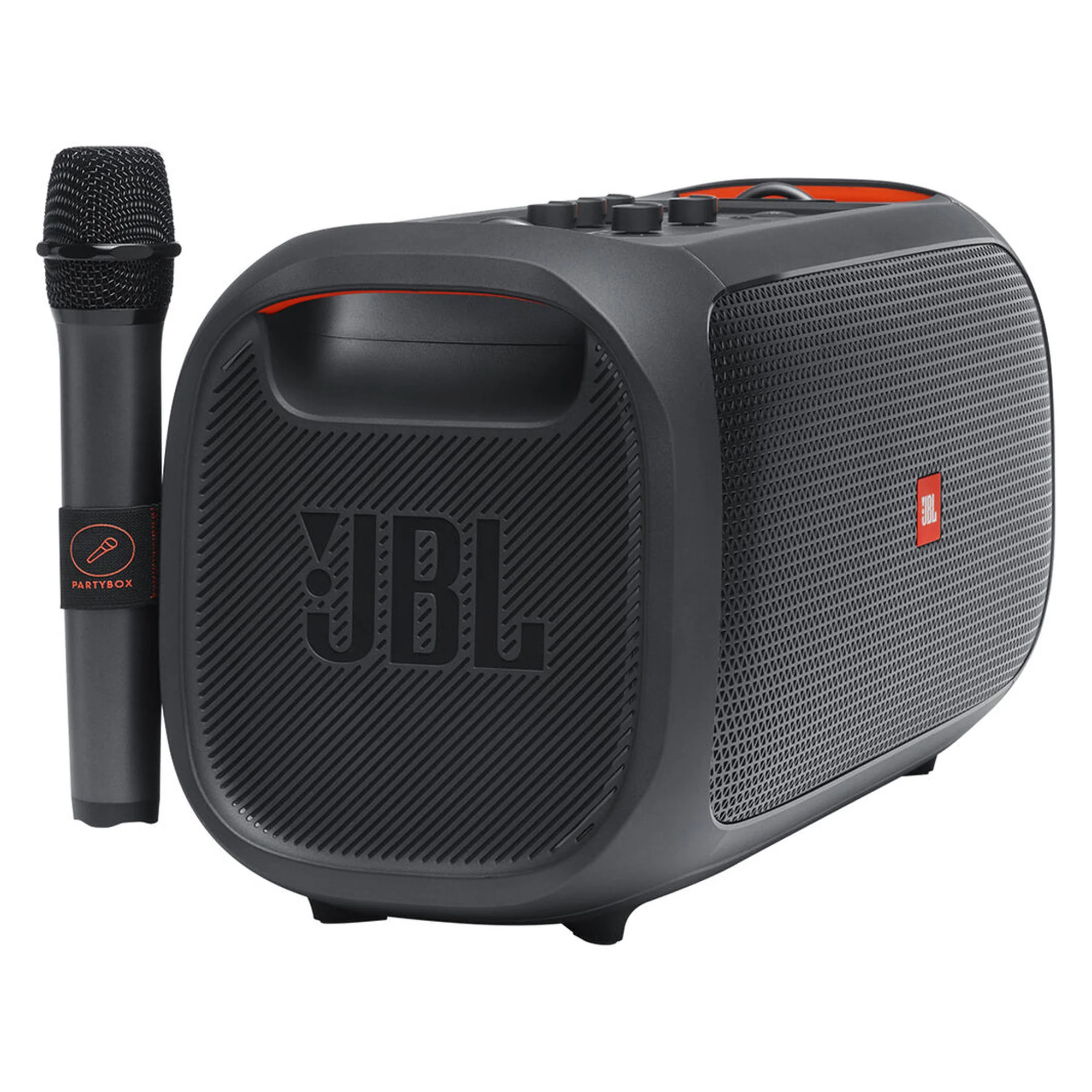 JBL PartyBox On-the-Go Essential Portable Wireless Party Speaker with 2x JBL T110 In Ear Headphones - Image 6