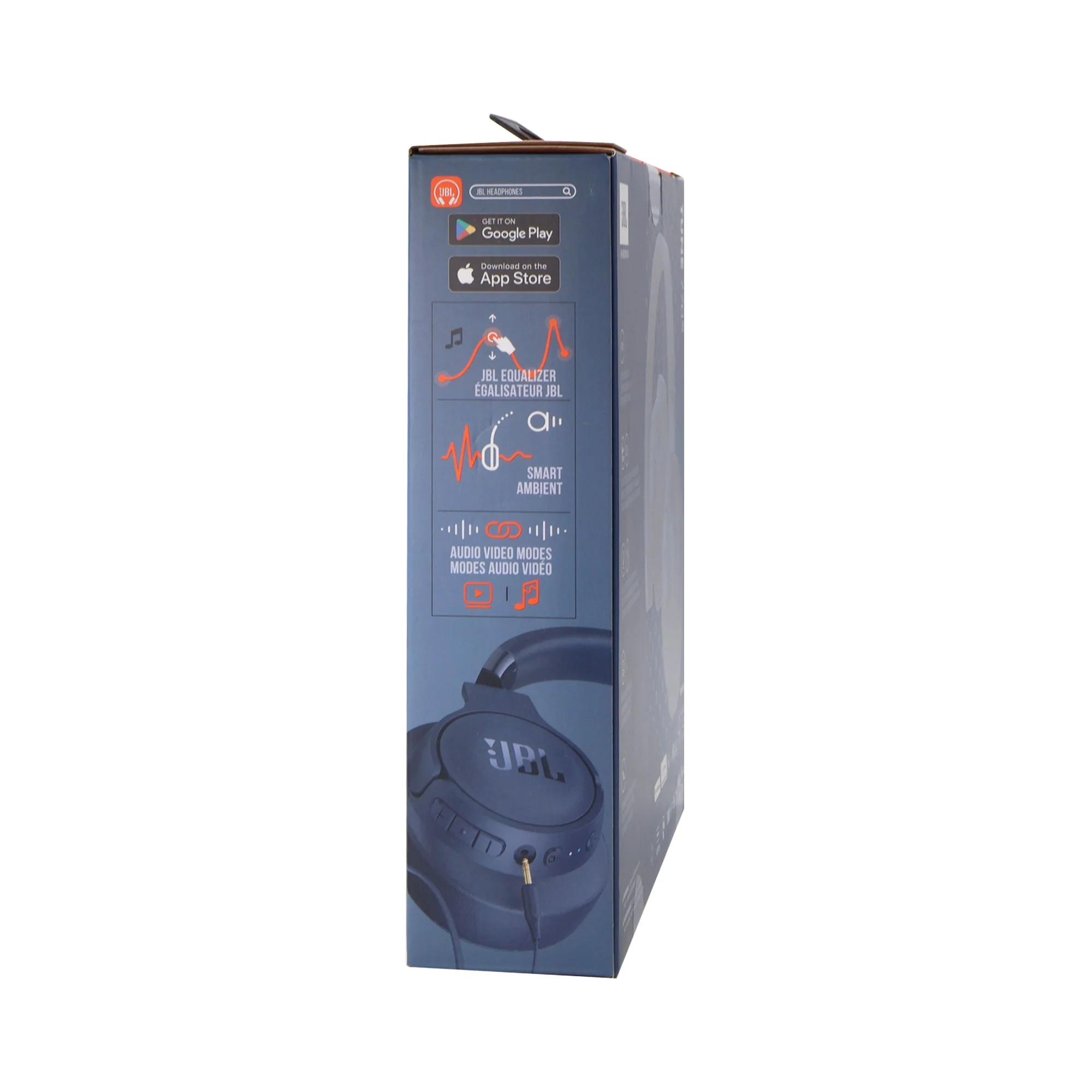 JBL Tune 770NC Noise-Cancelling Over-Ear Headphones (Blue) with JBL T110 in Ear Headphones and Fitness and Wellness Plus Software Suite - Image 9