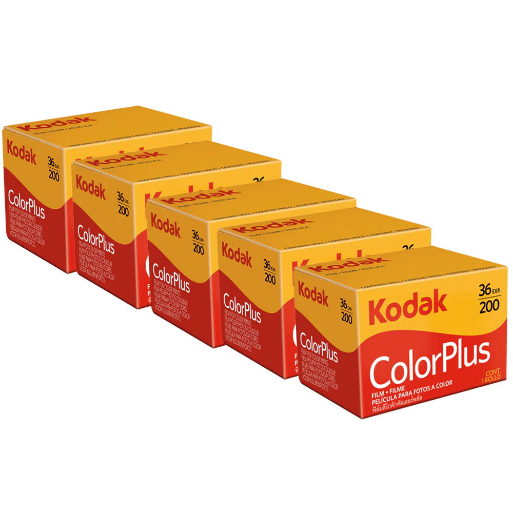 5x Kodak ColorPlus 200 Color Negative Film (35mm Roll Film, 36 Exposures) 6031470 - Image 3