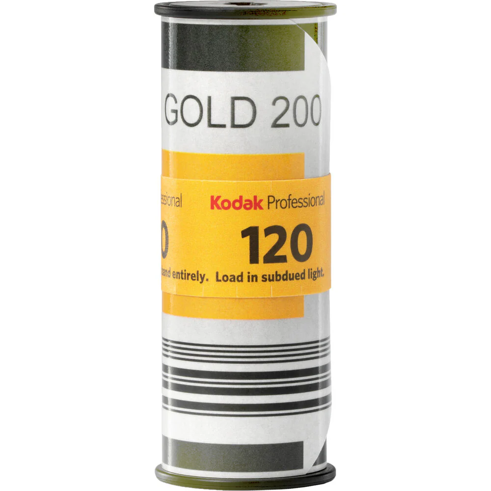 5x Kodak Professional Gold 200 Color Negative Film (120 Roll Film, 5-Pack) - Image 3