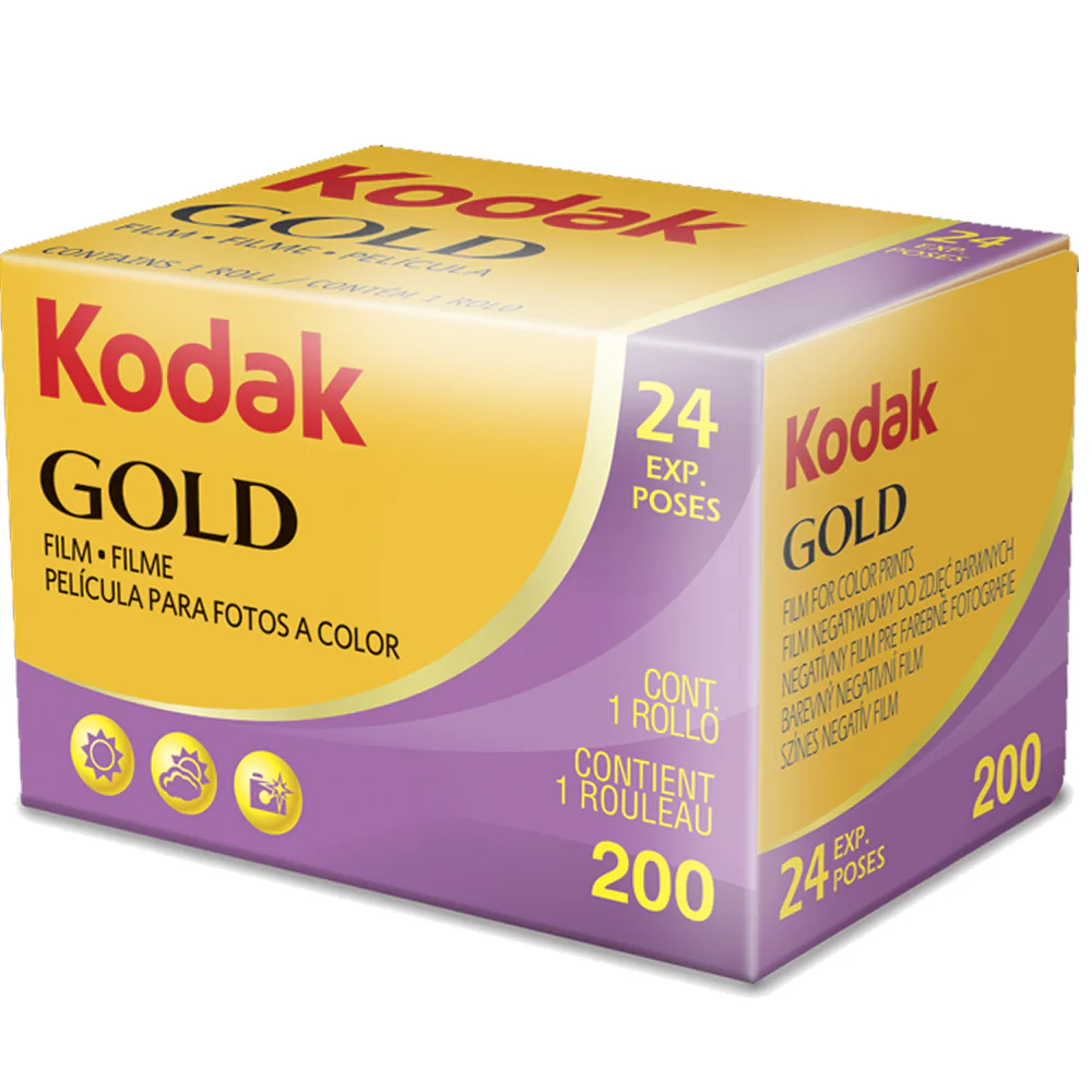 Kodak GOLD 200 Color Negative Film 35mm Roll Film, 24 Exposures + Ilford HP5 Plus Black and White Negative Film (35mm Roll Film, 36 Exposures) - Image 3