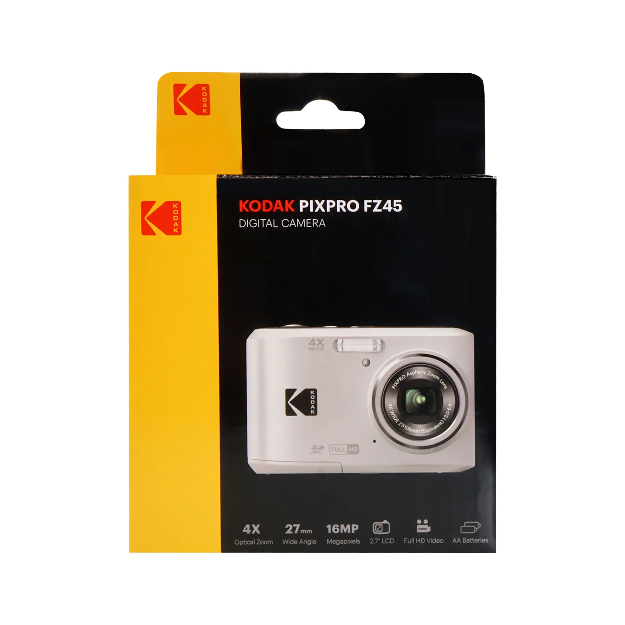 Kodak Pixpro FZ45 Portable 16MP Digital Camera (Silver) + Sandisk 64GB Extreme PRO SDXC UHS-I Memory Card - Image 6