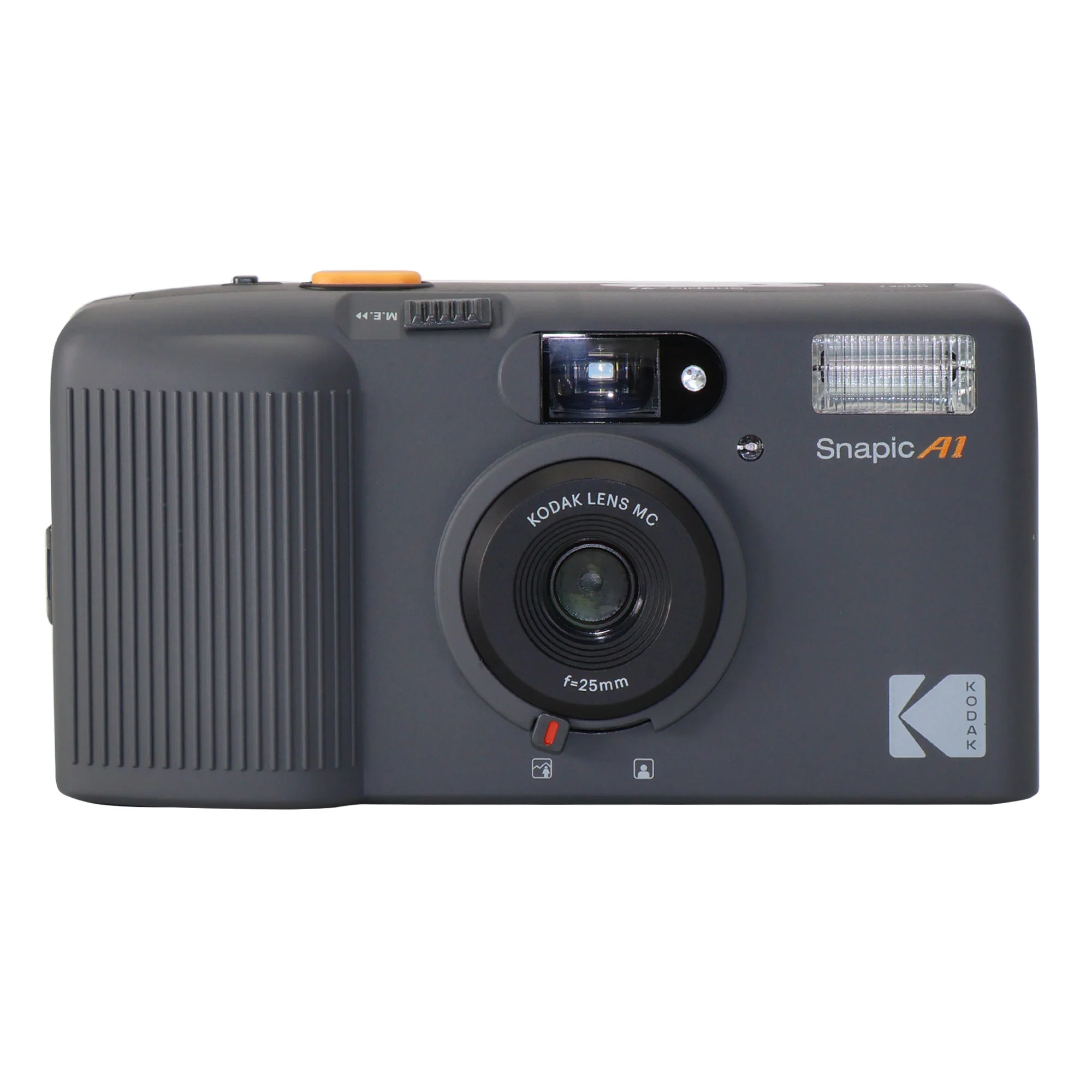 Kodak Snapic A1 35mm Film Camera (Rhino Gray) + Kodak ColorPlus 200 Color Negative Film (35mm Roll Film, 36 Exposures) 6031470 + Kodak Professional 400TX Tri-X 400 Negative Film  24 Exp 1590652 + 4x Alkaline AAA Batteries - Image 2
