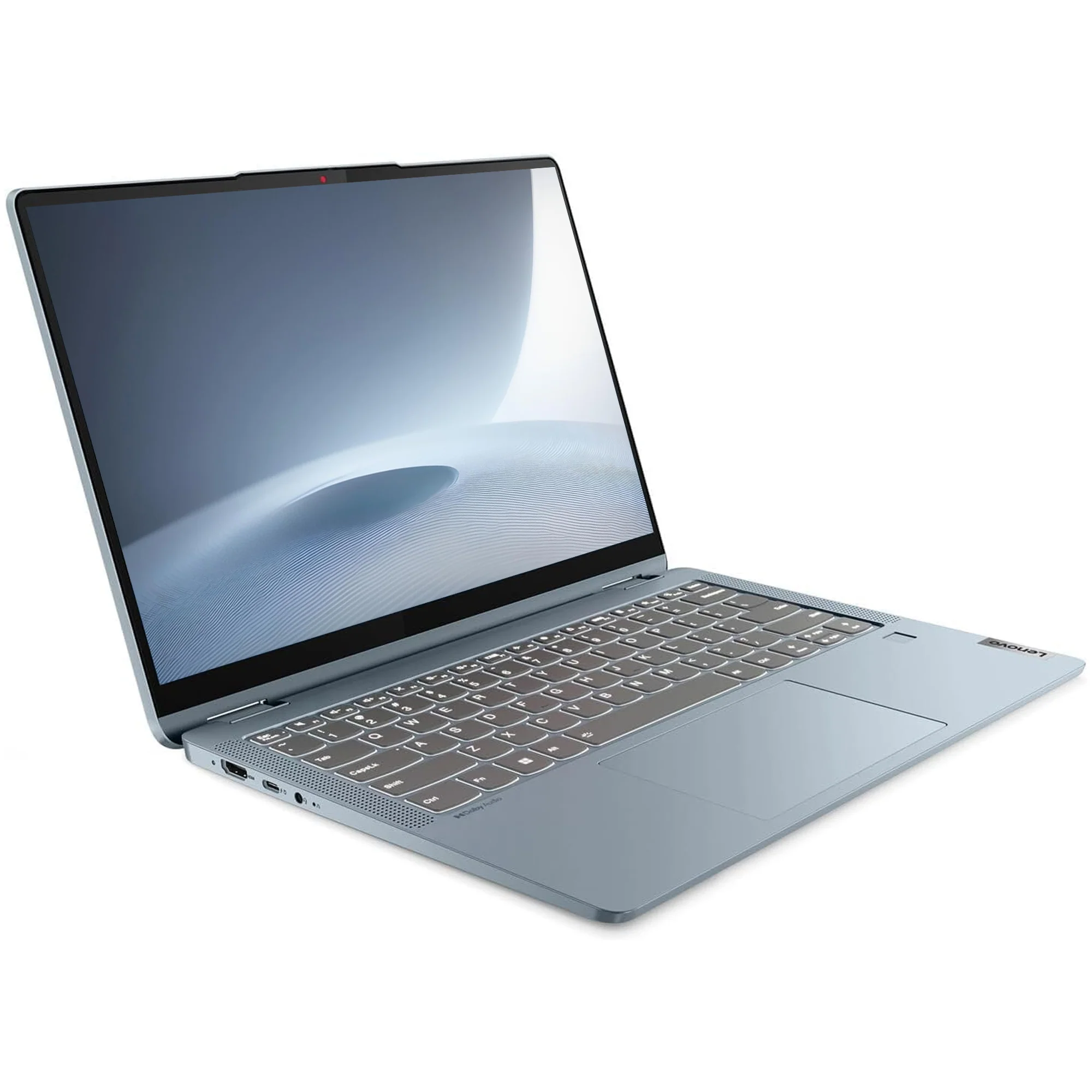 Lenovo Flex 7 14" Touchscreen 16GB Convertible 2 in 1 Notebook 82Y20001US (Stone Blue) with Sandisk 128GB SDXC Memory Card and Cables - Image 2