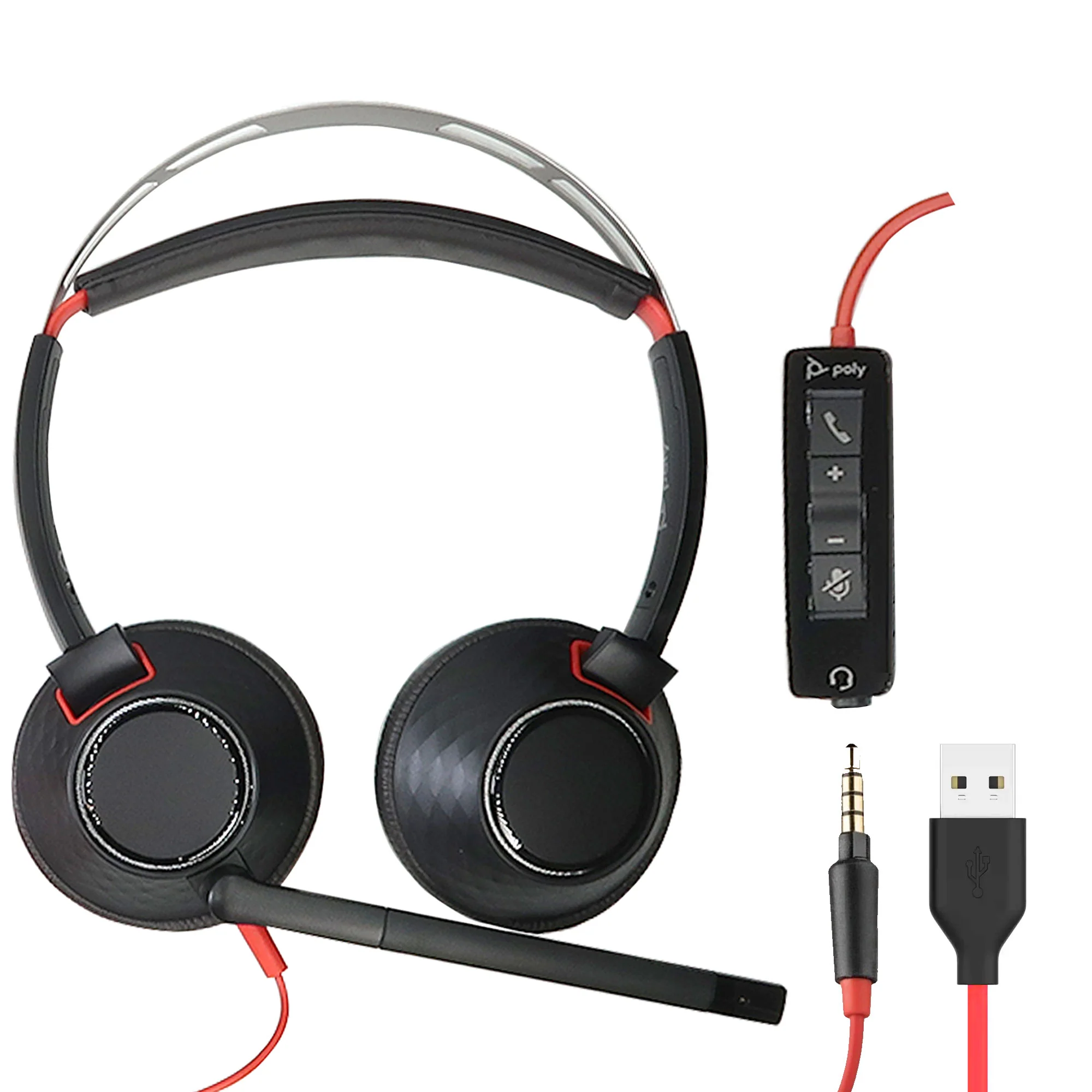 Lenovo IdeaPad 1 15.6" Laptop - Microsoft 365 Personal (Blue) with Poly Blackwire 5220 Stereo Wired Headset Dual Ear Computer Headset and Memory Card, Card Reader - Image 8