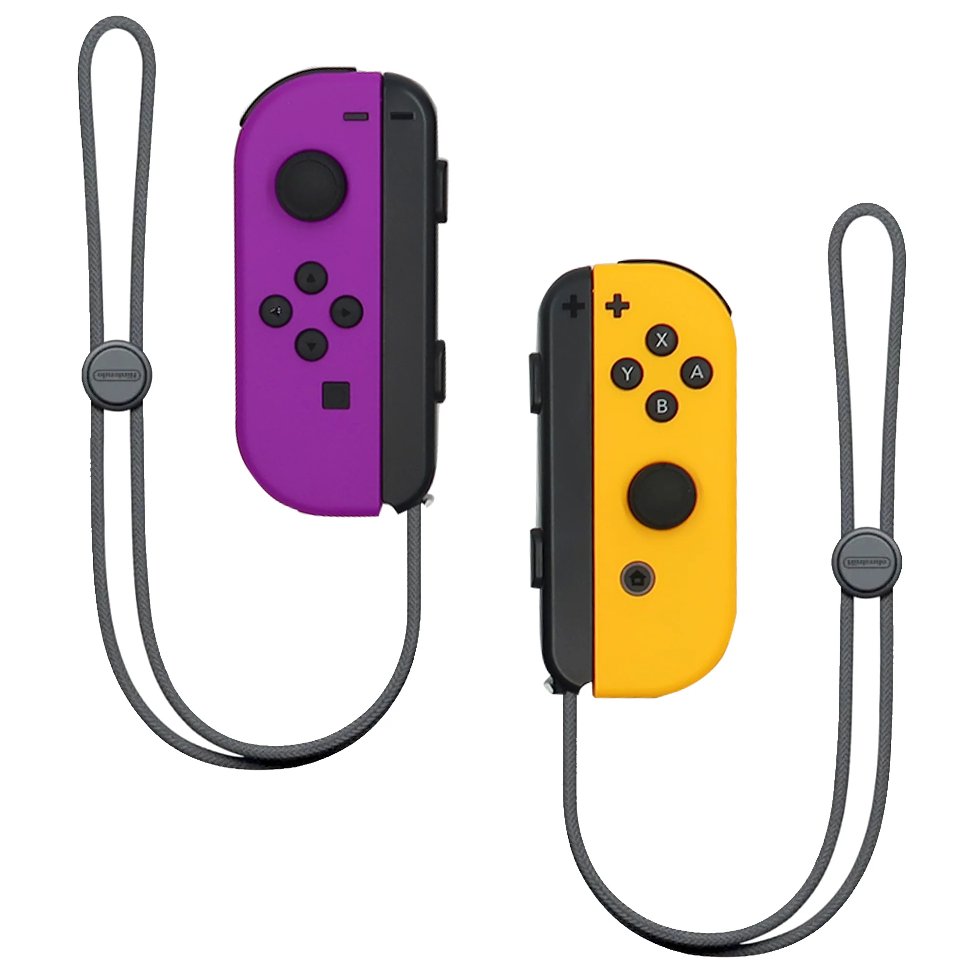 4x Nintendo Switch Joy-Con Controllers (Neon Purple / Neon Orange) - Image 3