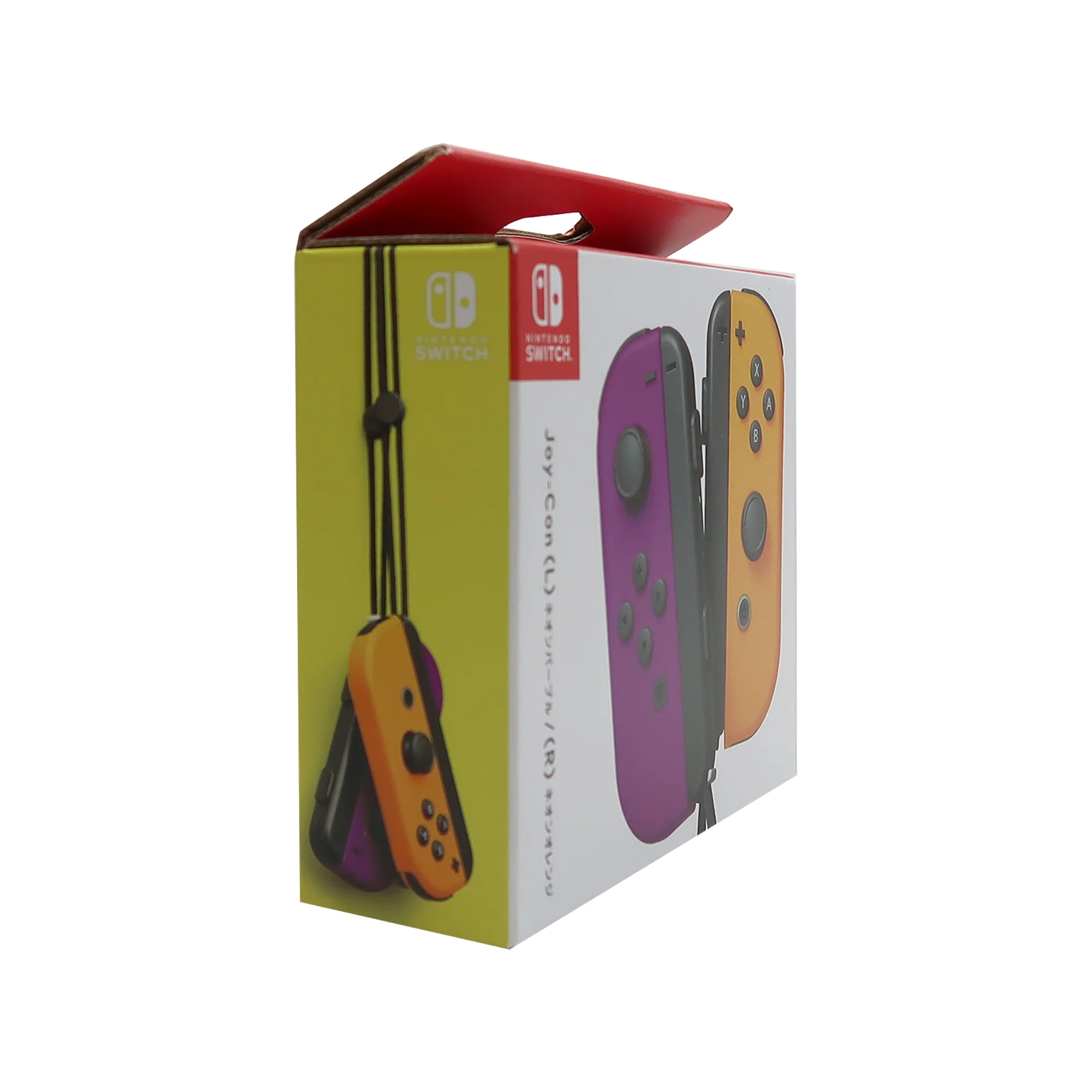4x Nintendo Switch Joy-Con Controllers (Neon Purple / Neon Orange) - Image 6