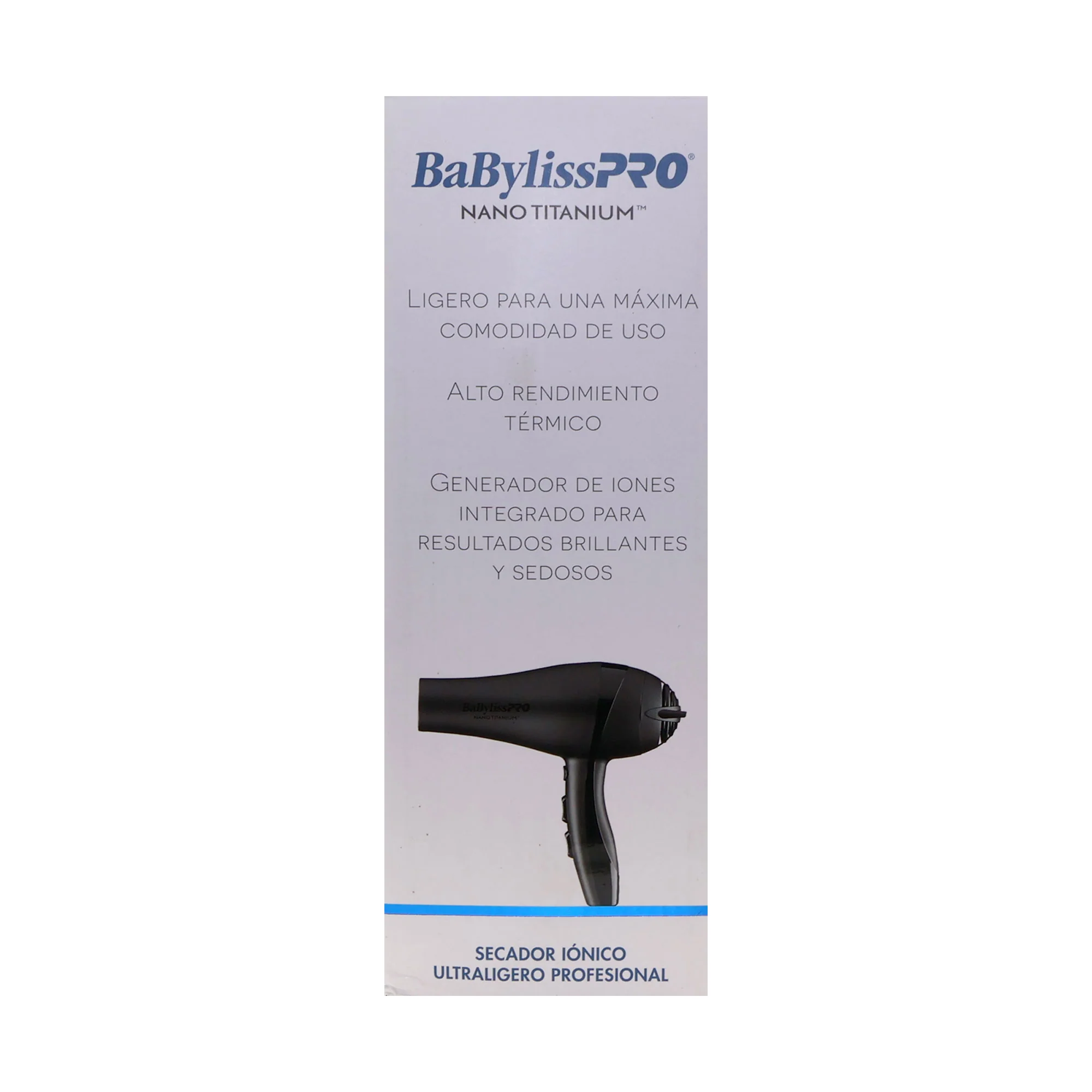 Nano Titanium 2000-Watt Blow Dryer with Concentrator Nozzle (Black) BNTMB5548 and Conair Pro Ergo-Grip Detangler Brush - Image 6