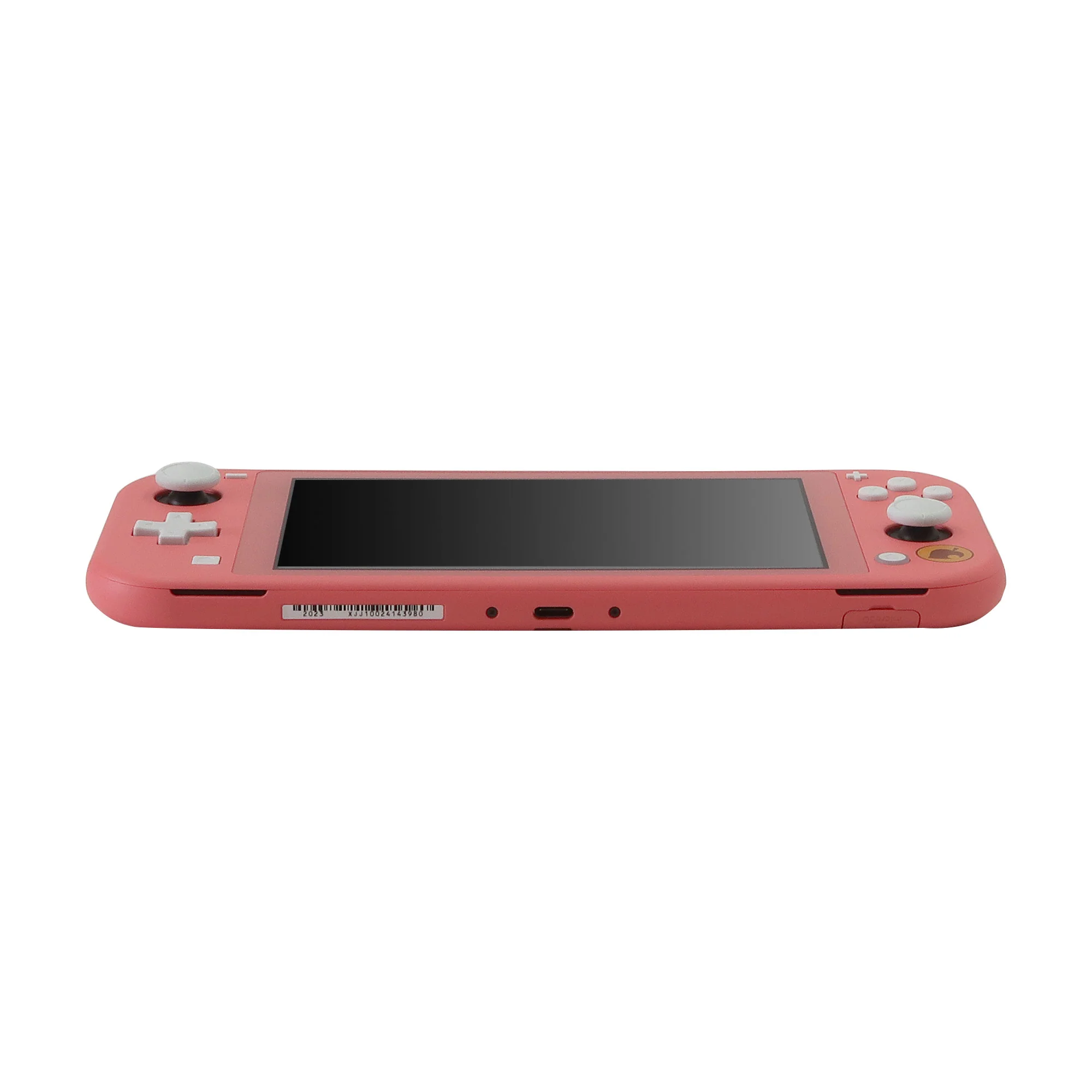 Nintendo Switch Lite Console (Coral) with Animal Crossing Game and JLab Play Gaming Wireless Bluetooth Earbuds - Black/Blue - Image 4
