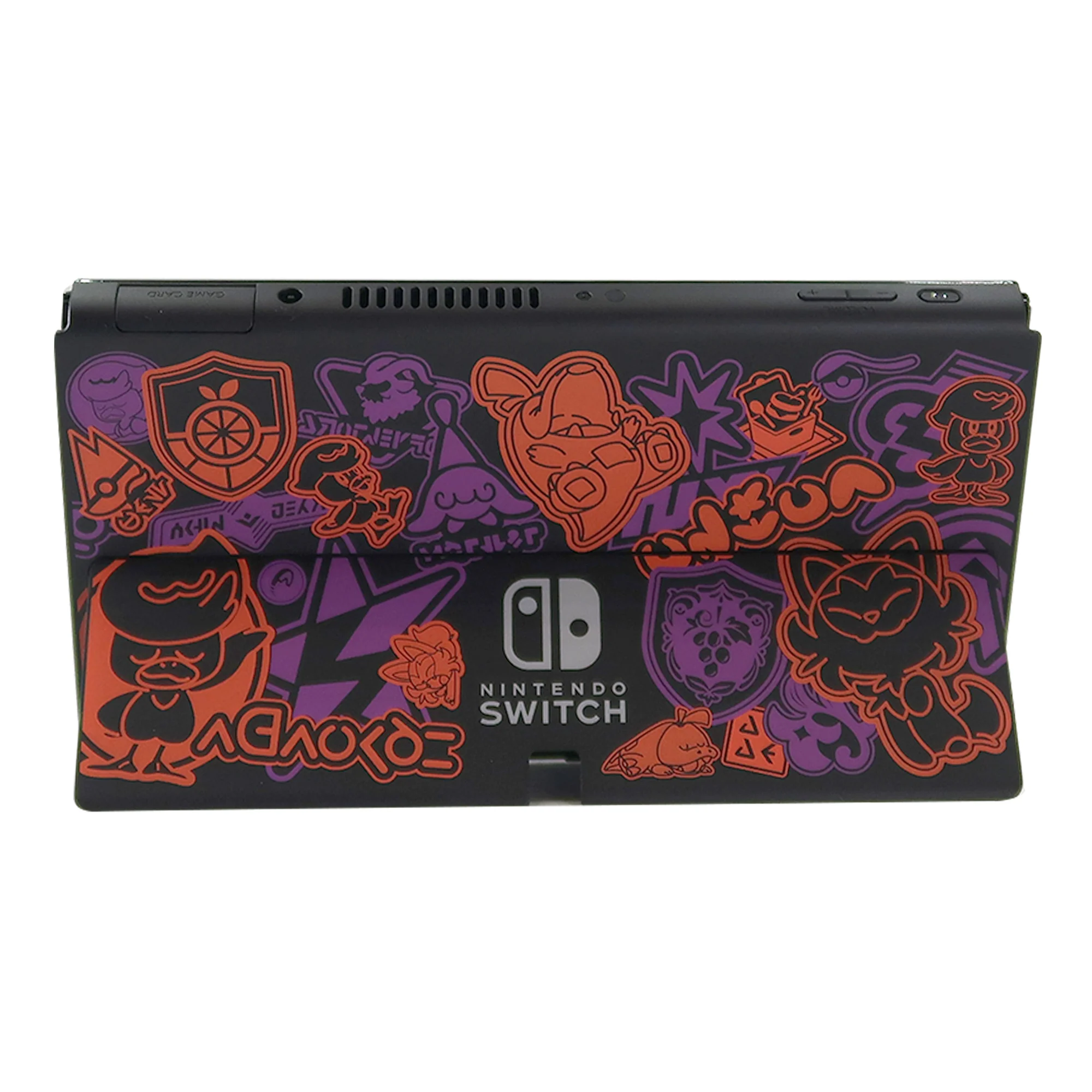 Nintendo Switch Console OLED Model Pokémon Scarlet & Violet Edition with JLab Play Gaming Wireless Bluetooth Earbuds - Black/Blue - Image 6