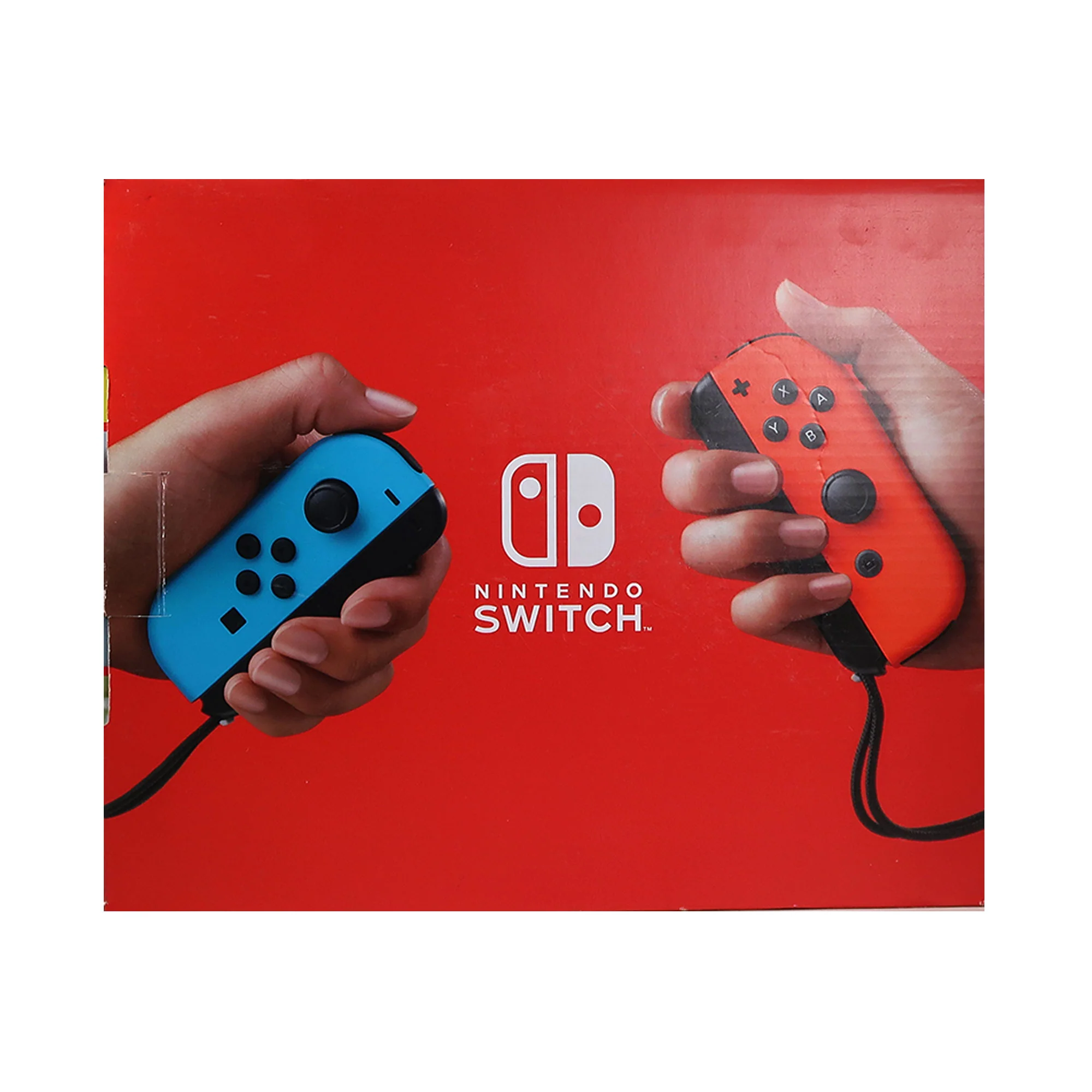 Nintendo Switch Console Neon Blue & Neon Red Joy-Con with JBL C50HI In-Ear Headphones White and Mack 3yr Worldwide Diamond Warranty - Image 7