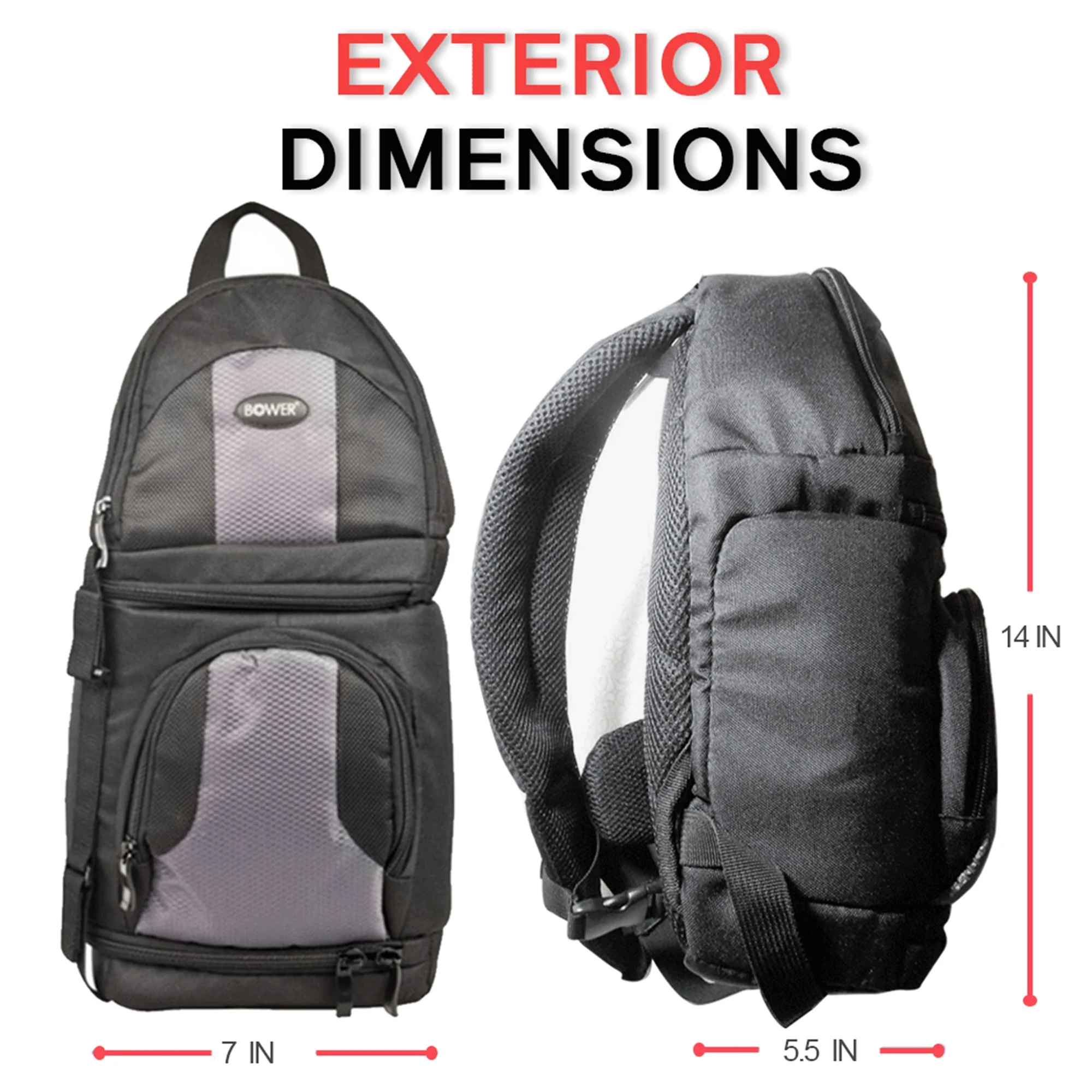 Nikon 8x42 Monarch M7 Waterproof Roof Prism Binoculars + DSLR Sling Backpack + Vivitar SLING1 1/4-20 Inch Padded Neoprene Sling Hands Free Strap + Vivitar Three Piece Cleaning Kit For Camera, Lens, Iphone and More - Image 6