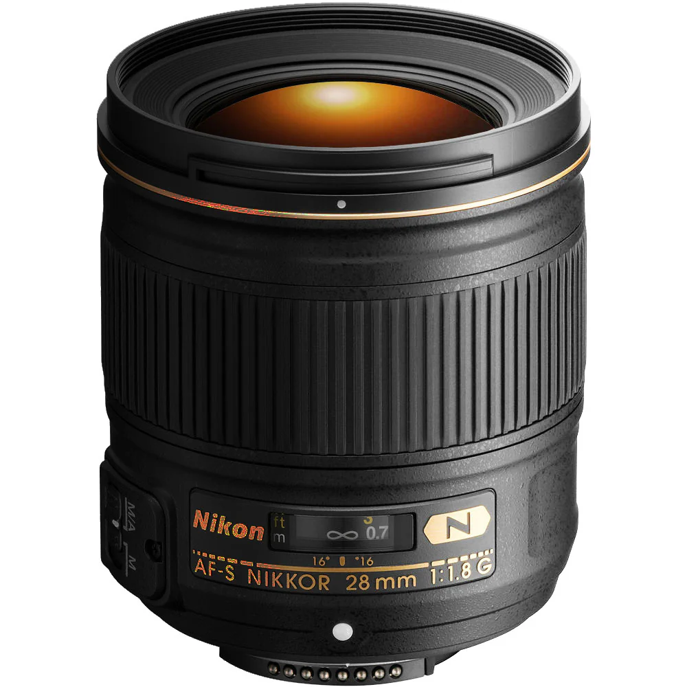 Nikon AF-S NIKKOR 28mm f/1.8G Lens + Innovexee Lens Mount Adapter for Nikon F Mount G-Type Lenses to Mount on Nikon Z Series Cameras - Manual Control + Lens Case 6" + 67mm UV Filter + Lens Cap Holder + Cleaning Kit + Dust Blower + Lens Cleaning Pen - Image 4