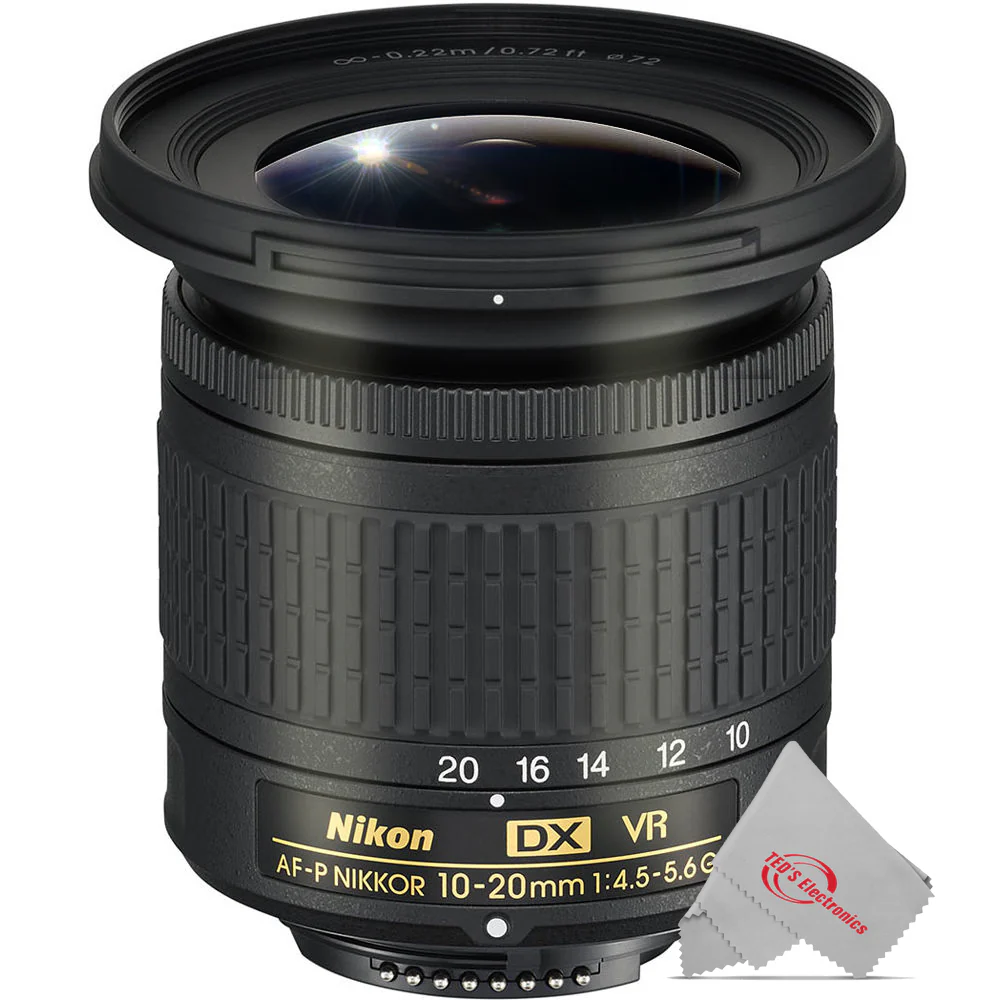 Nikon AF-P DX Nikkor 10-20mm f4.5-5.6G VR Lens Premium Accessory Bundle - Image 2