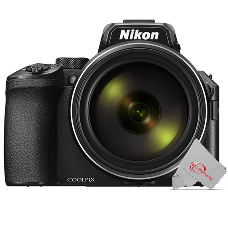 Nikon COOLPIX P950 Digital Camera + UV Filter + 32GB Memory Card + Card Holder + Reader + Flexible Tripod + Remote + Lens Pen + Dust Blower + Hand Grip + Backpack + Cleaning Kit - Image 2