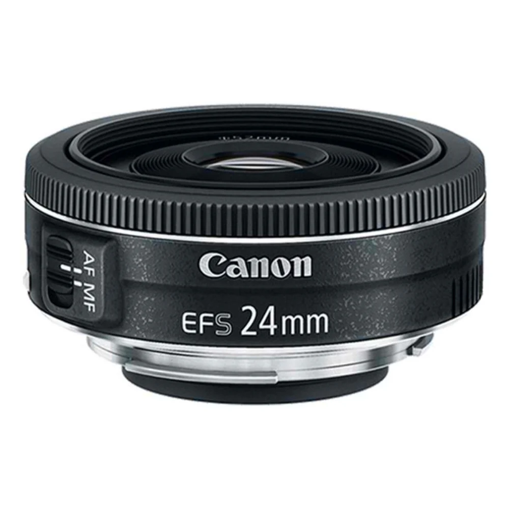 Canon EF-S 24mm f/2.8 STM Wide Angle Lens with Accessory Bundle for Canon DSLR Cameras - Image 2