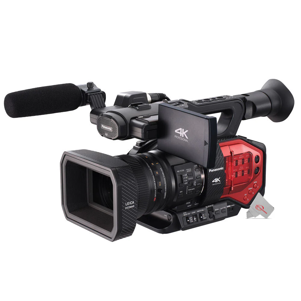 Panasonic AG-DVX200 4K Professional Camcorder with Four Thirds Sensor and Integrated Zoom Lens - Image 3