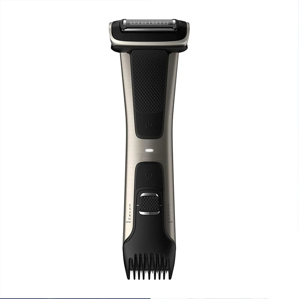 Philips Norelco Ultimate Comfort Nose Trimmer NT1605/60 with Bodygroom Series 7000 Showerproof Body Trimmer and Shaver BG7030/49 - Image 9