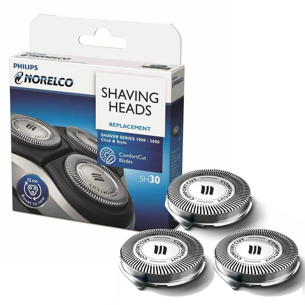 5x Philips Norelco SH30/52 Replacement Shaving Heads for S1150/81 / S3560/81 Models - Image 3