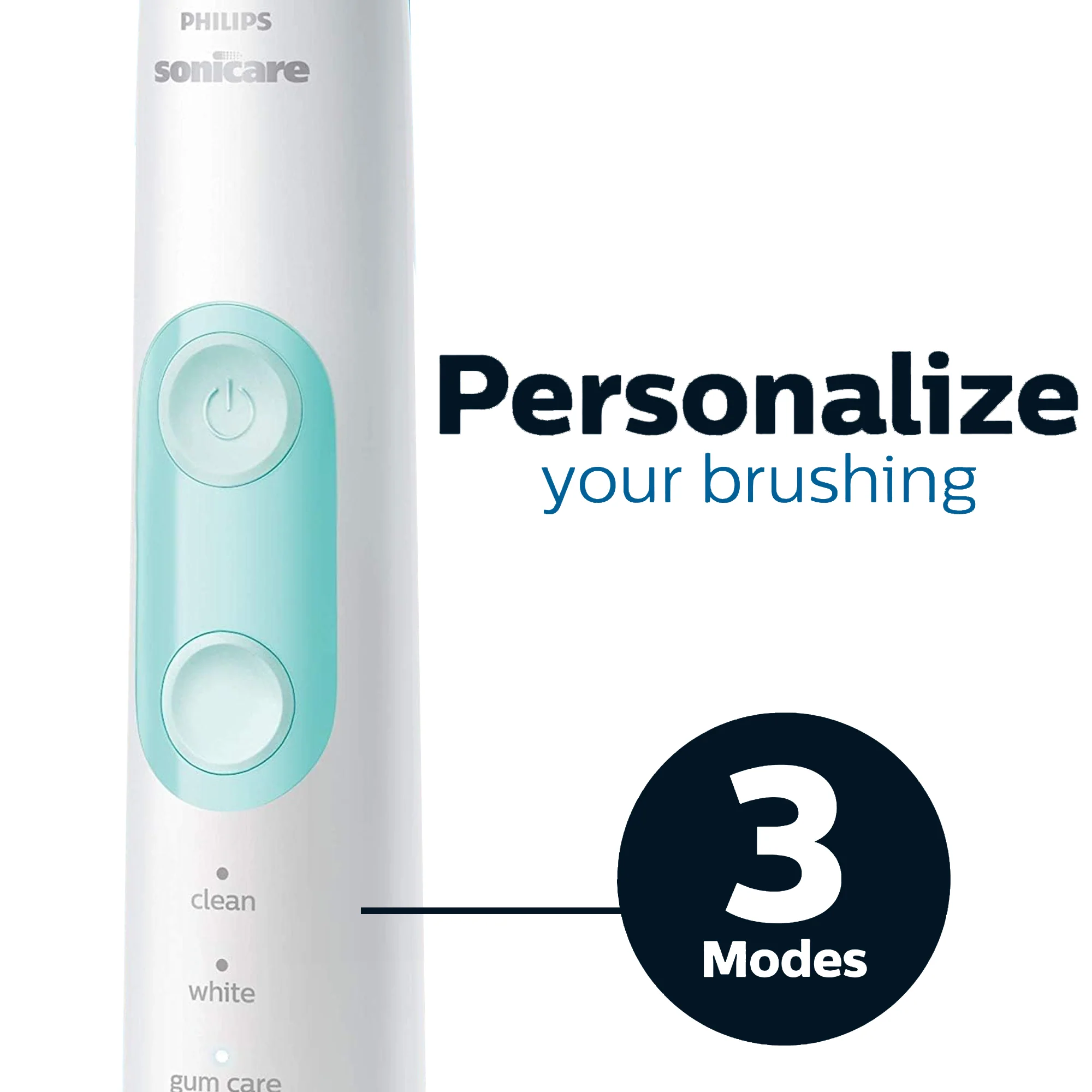 Philips Sonicare ProtectiveClean 5300 Rechargeable Electric Toothbrush, Black HX6423/34 - Image 4