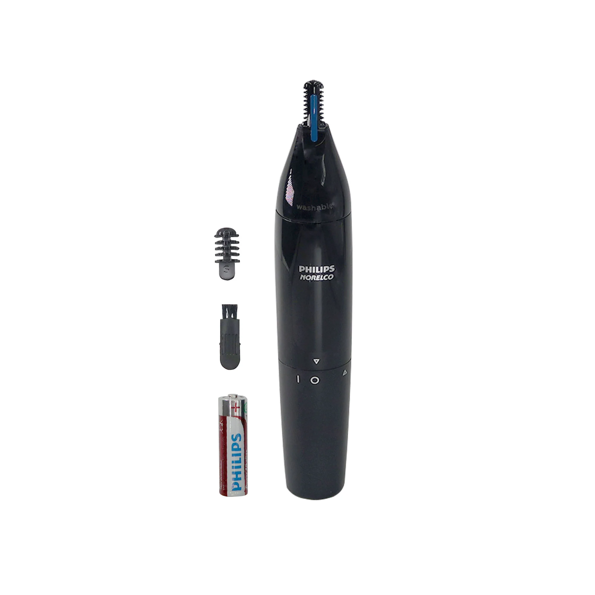 Philips Norelco 5000X Rechargeable Wet & Dry Shaver X5004/84 + 2x Philips Norelco Ultimate Comfort Nose Trimmer 1000 Battery Powered NT1605/60 - Image 7