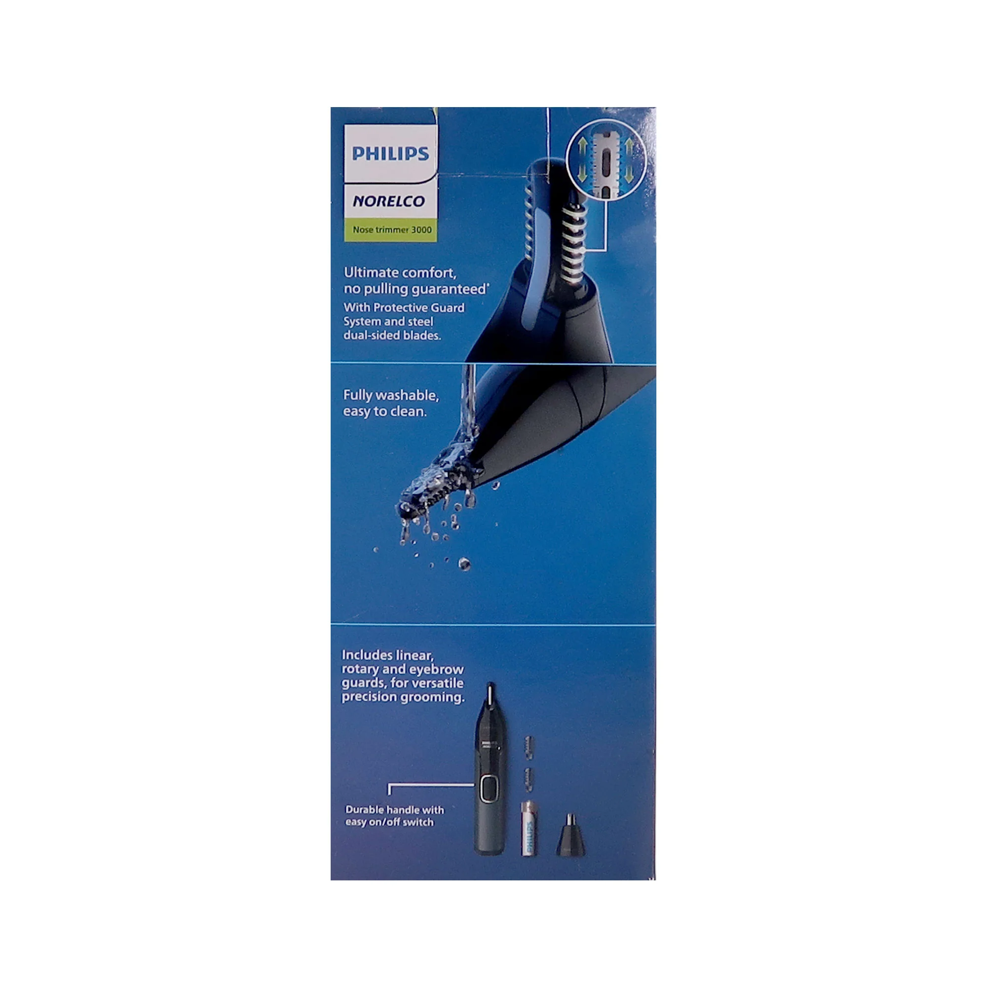 Philips Norelco Multigroom Series 9000 All-In-One Trimmer with Philips Norelco Nose Trimmer 3000 for Nose, Ears Eyebrows #NT3600/62 - Image 10