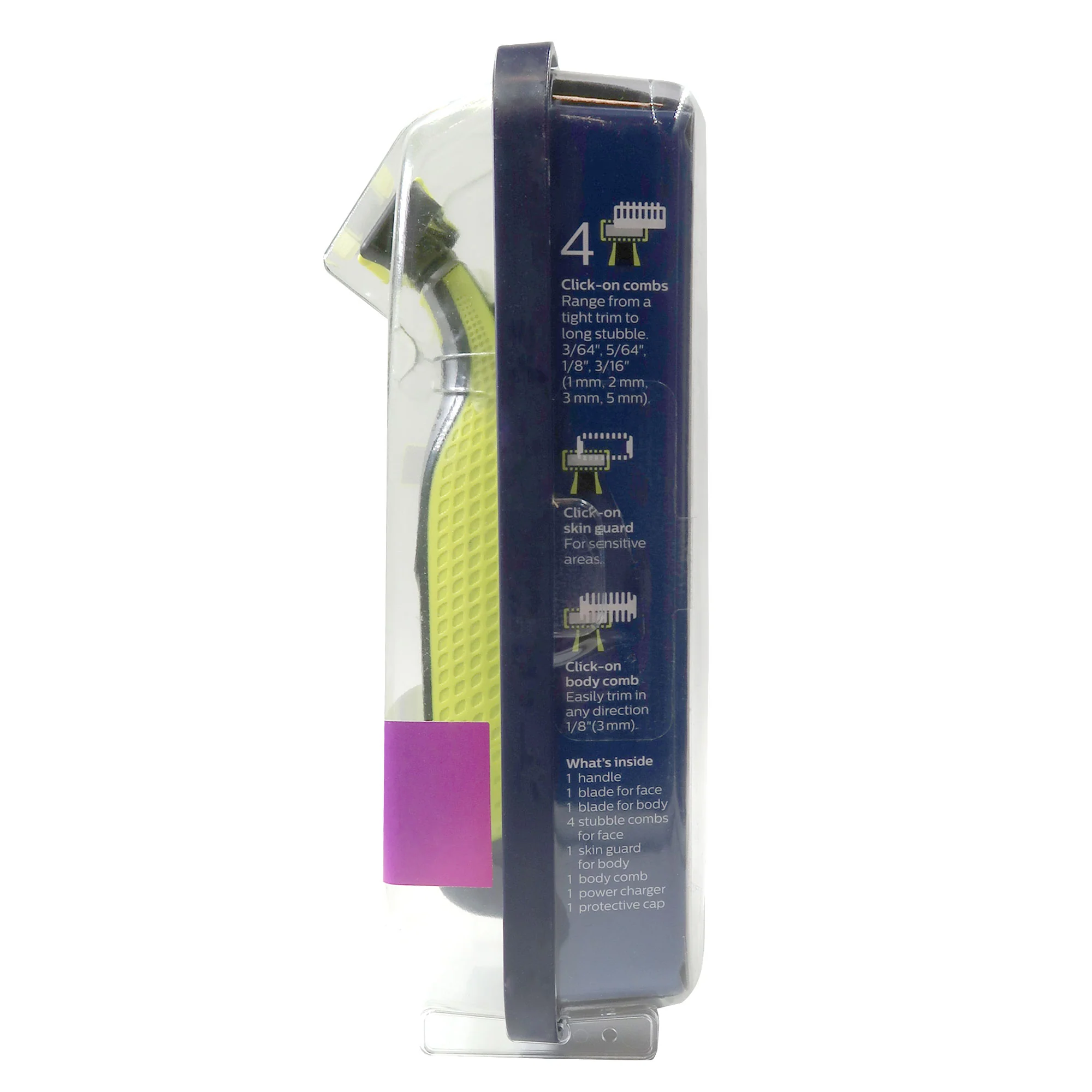 Philips Norelco OneBlade Face + Body hybrid electric trimmer and Replacement Blade - Image 3