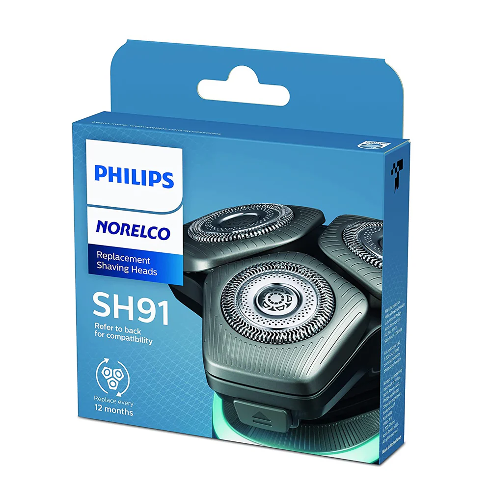 Philips Norelco Shaving Replacement Heads for Shaver Series 9000, 3 Pack, SH91/52 (Replaces SH90/72) - Image 3