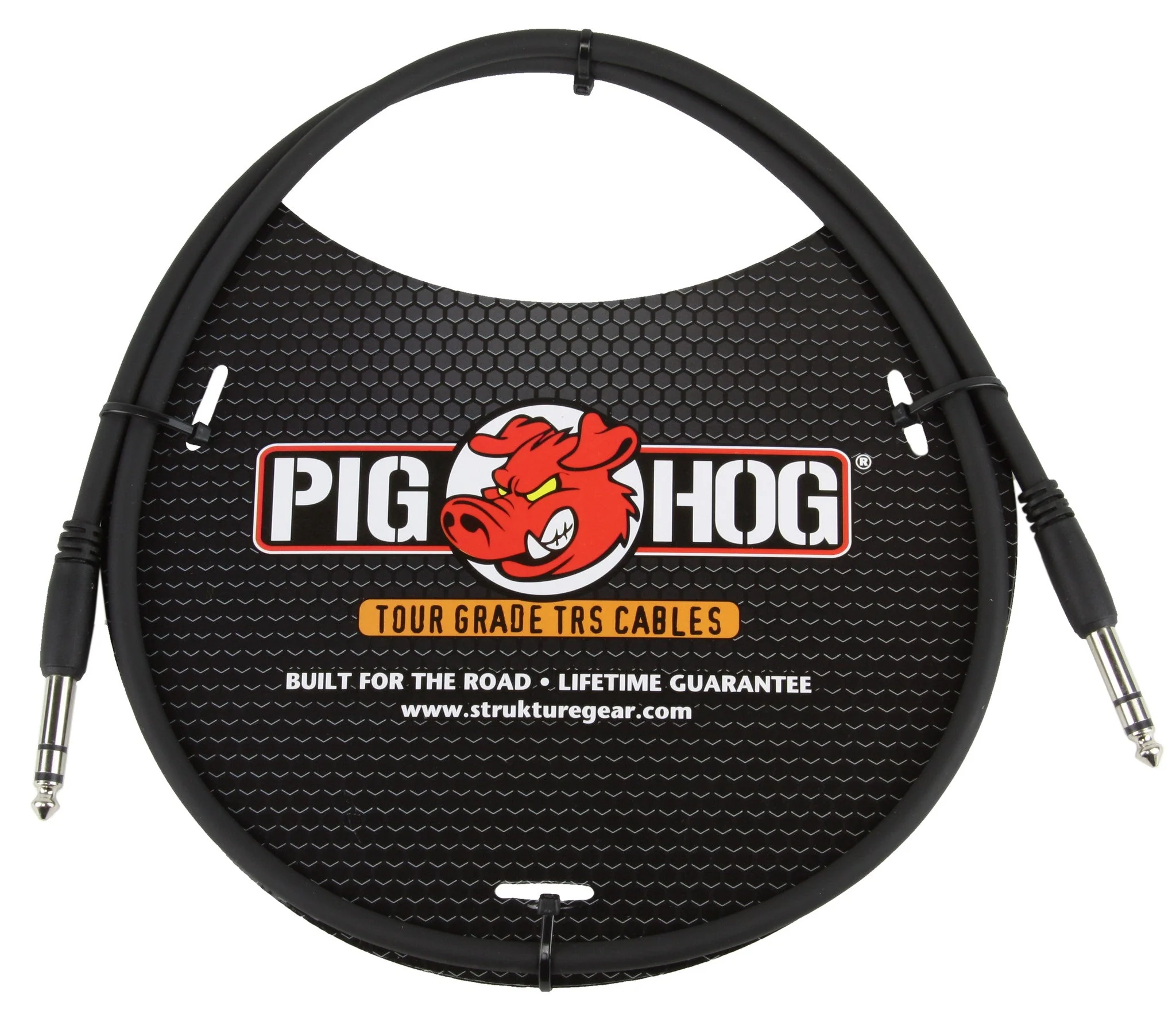 10x Pig Hog 3ft 1/4" TRS - 1/4" TRS Cable - Image 2