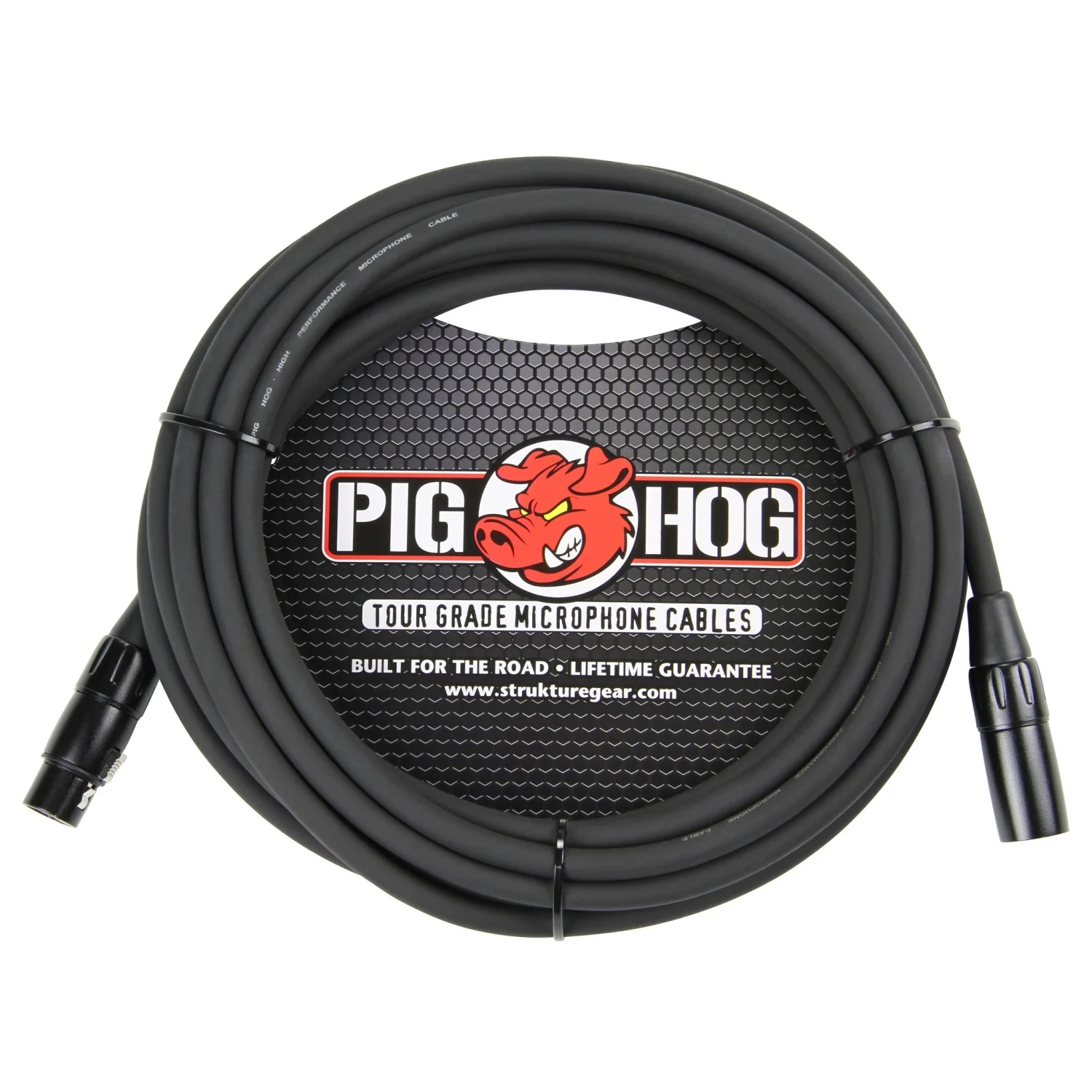 Pig Hog 8mm XLR Microphone Cable Male to Female 10 Ft Fully Balanced Premium Mic Cable - 2 Units - Image 2