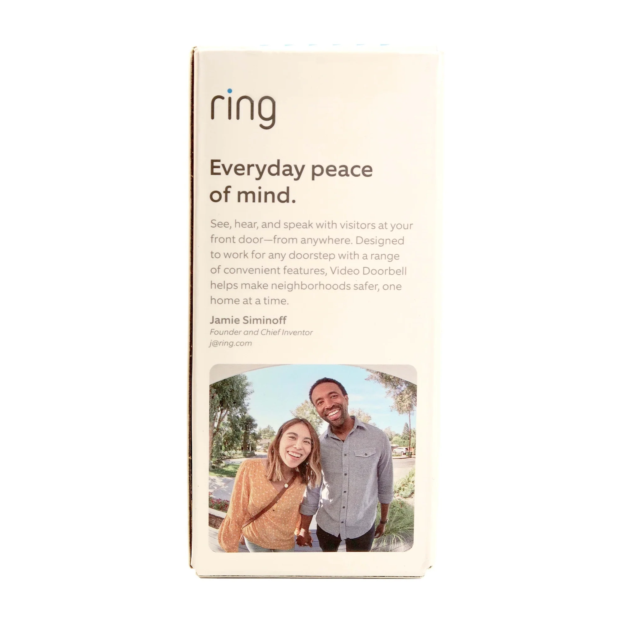 5x Ring Video Doorbell - 2nd Gen - 1080p HD Video, Improved Motion Detection, Easy Installation, Affordable (2020 Release, Satin Nickel) - Image 4