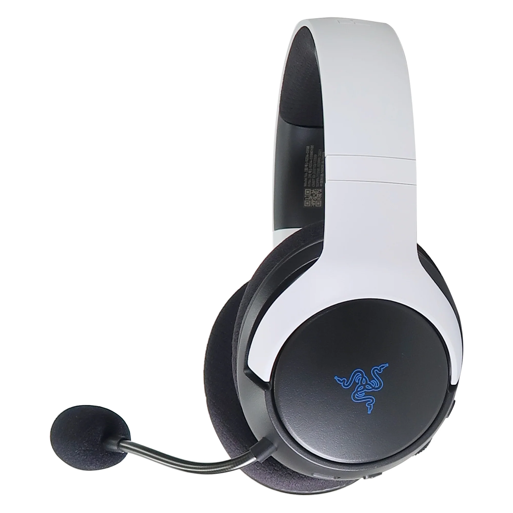 Razer Kaira Dual Wireless Gaming Headset for PlayStation 5 / PS5, PC, Mobile, PS4: Triforce 50mm Drivers - HyperClear Cardioid Mic - 2.4GHz and Bluetooth w/SmartSwitch - EQ Toggle - White/Black - Image 2
