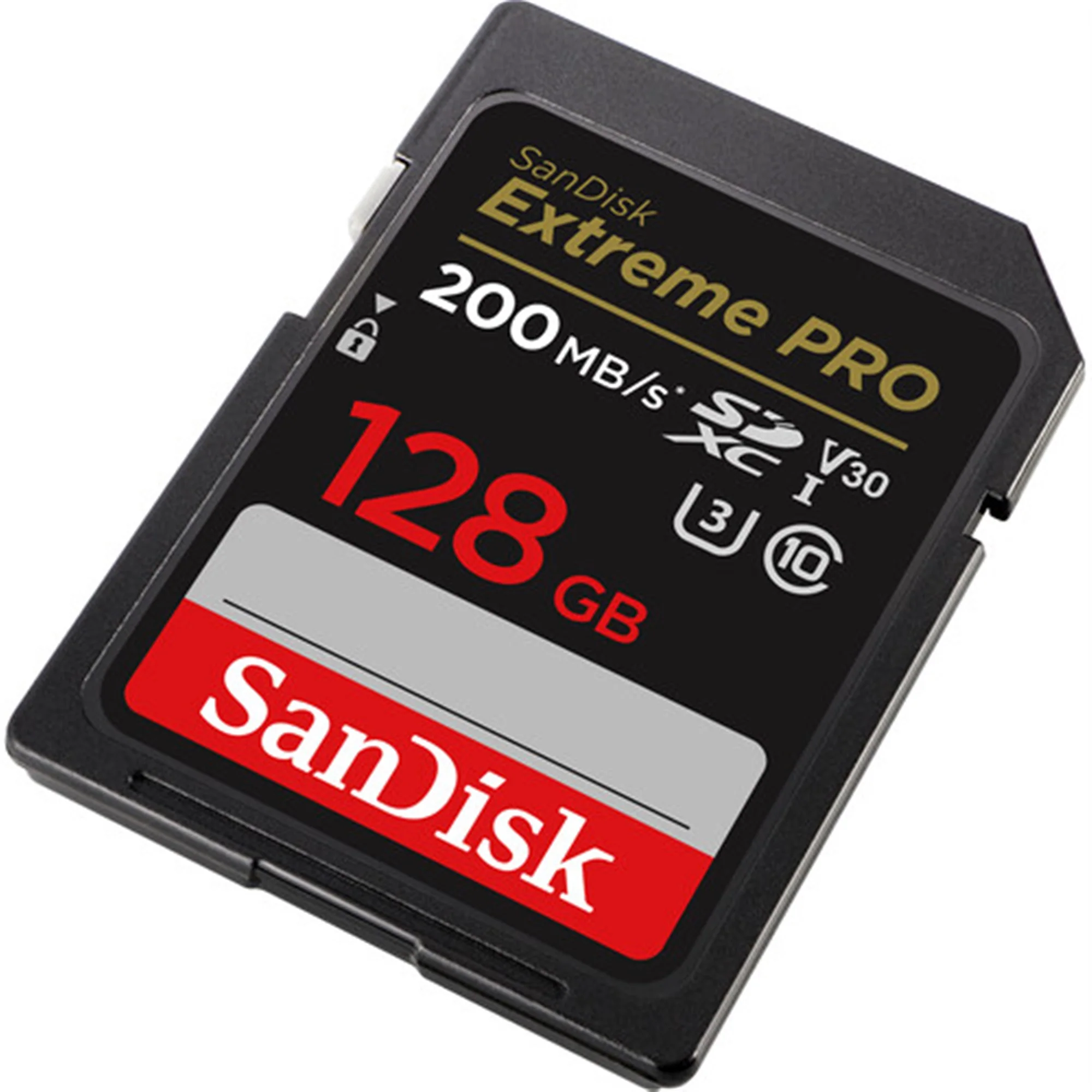 SanDisk Extreme Pro 128GB SDXC UHS-I V30 200MB/s Class 10 Memory Card  - 3 Count + Slim Memory Card Holder - Image 5