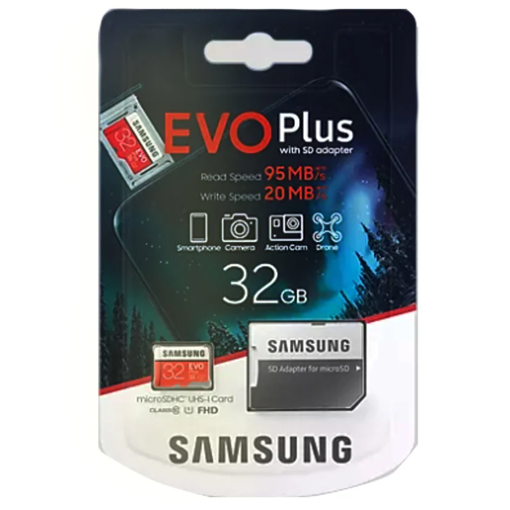 2x Samsung 32GB EVO Plus UHS-I microSDHC Memory Card with SD Adapter - Image 6