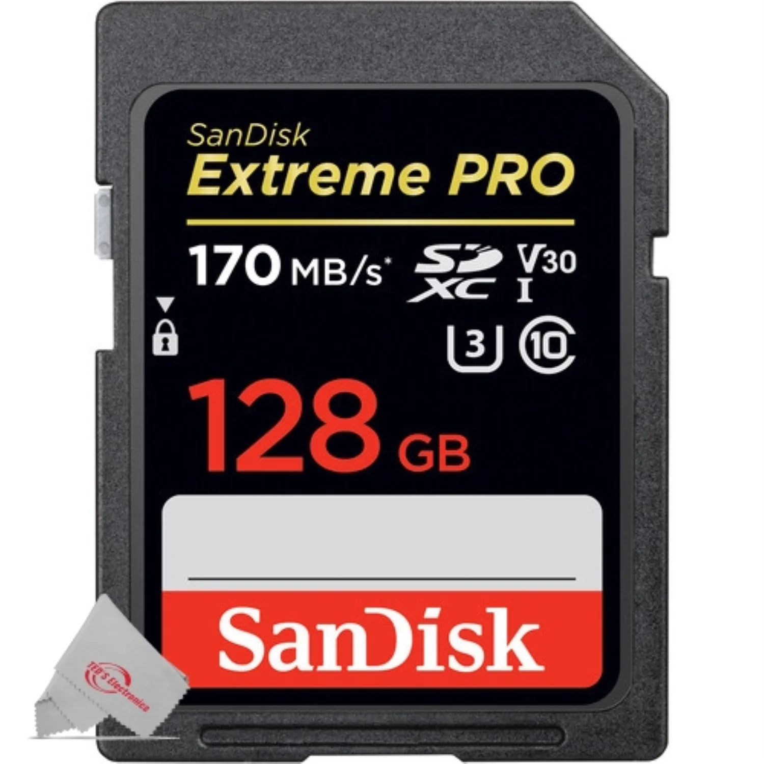5x SanDisk Extreme Pro 128GB SDXC UHS-I/U3 V30 Class 10 Memory Card, Speed Up to 170MB/s (SDSDXXY-128G-GN4IN) - Image 2