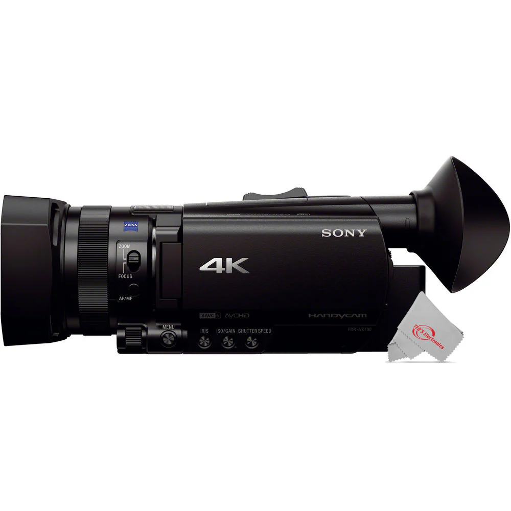 Sony FDR-AX700 HDR 4K Camcorder with 4K HDMI Output - Image 4