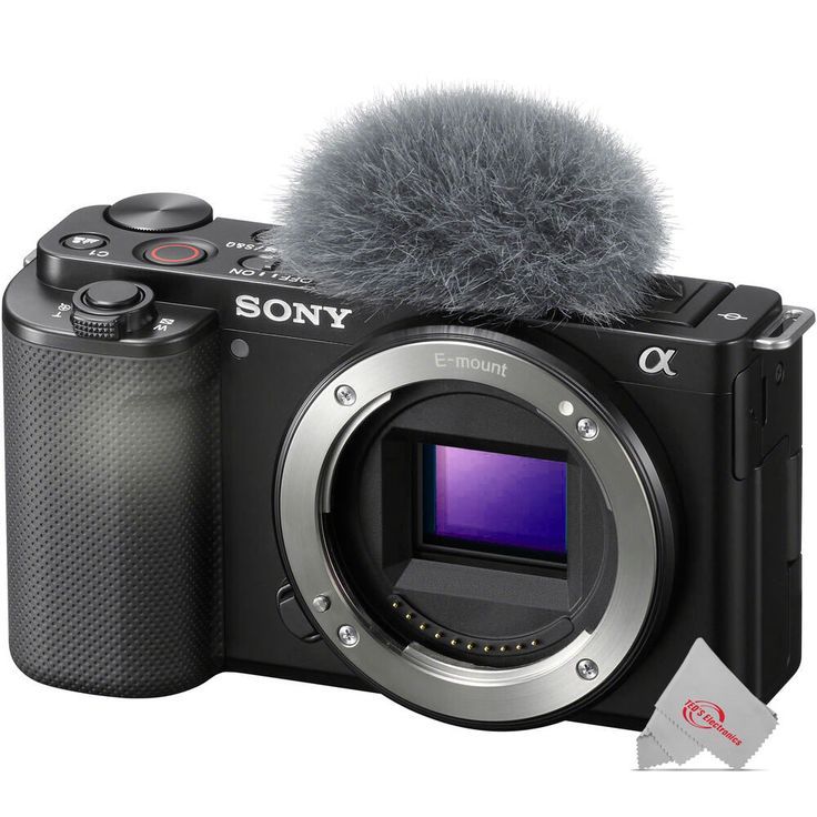 Sony ZV-E10 Flip-Out Touchscreen LCD Mirrorless Camera with Sony 16-50mm Lens ILCE-6400L/B Kit - Image 2