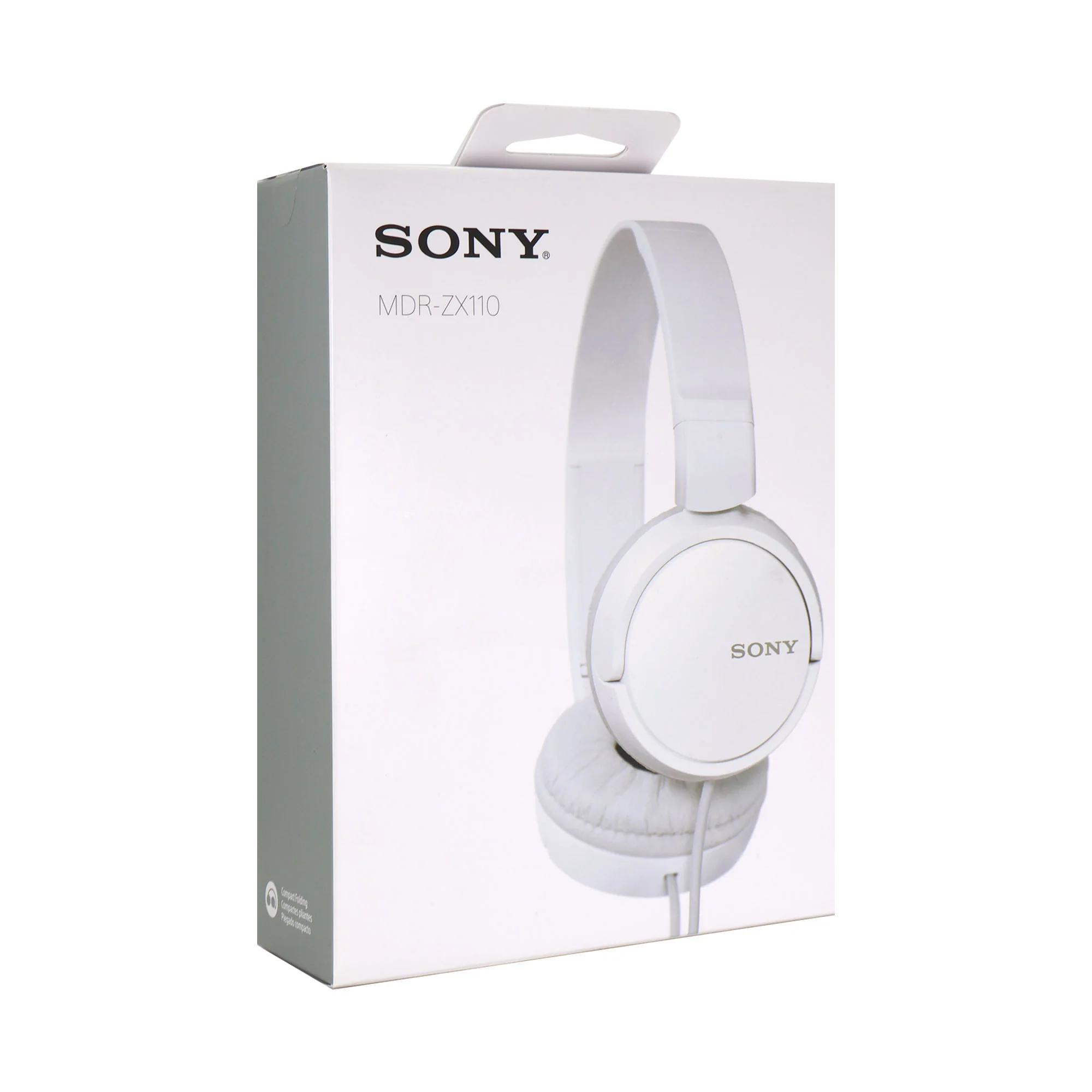 Sony MDR-ZX110 On-Ear Wired Headphones (White) - Image 6