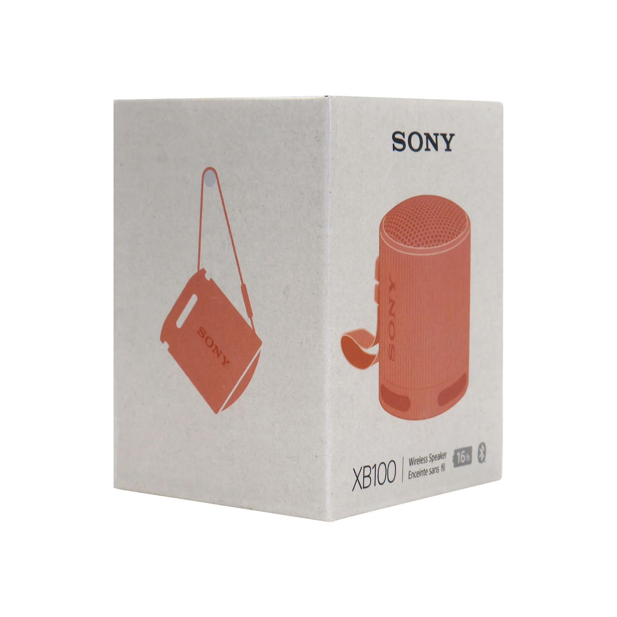 Sony ULT WEAR Wireless Over-Ear Noise-Canceling Headphones + Sony XB100 Portable Waterproof Bluetooth Speaker (Orange) - Image 11