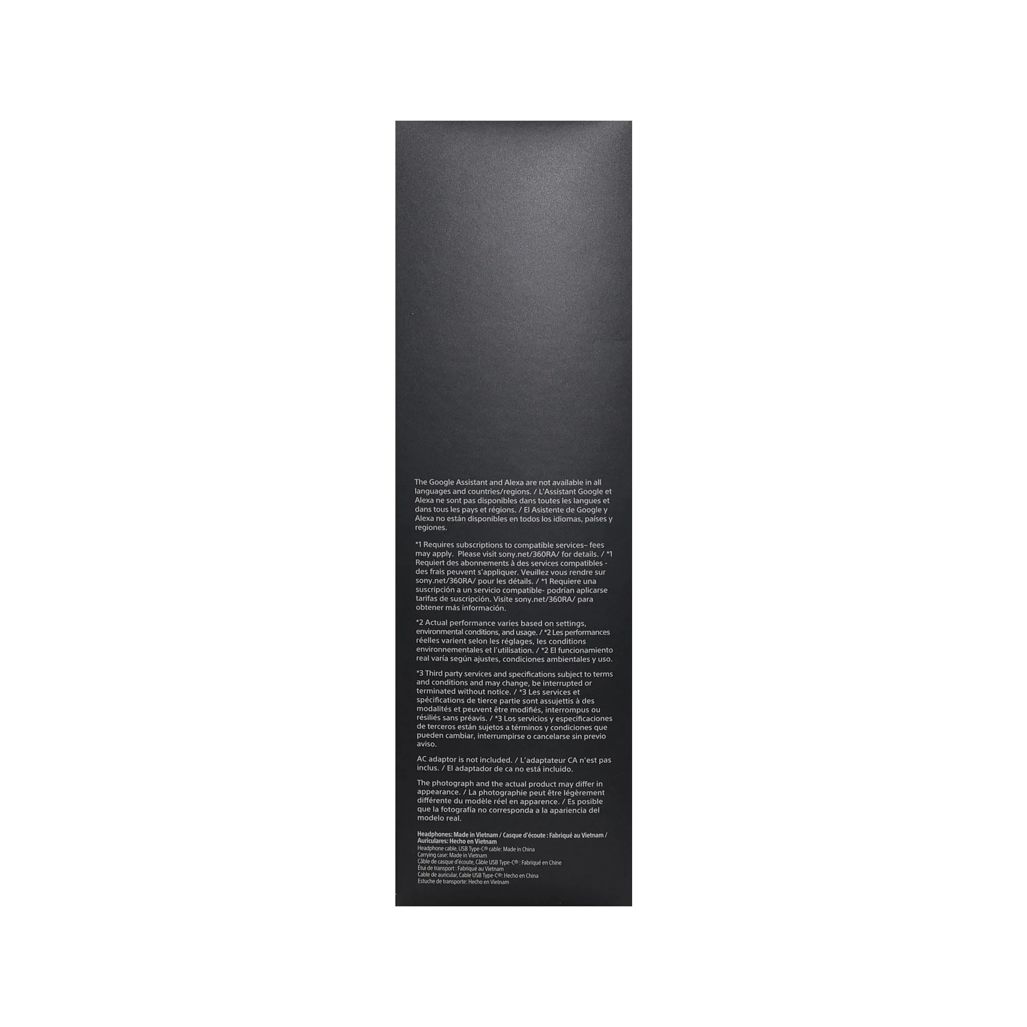 SONY WHULT900N/B-Refurbished Black Headphones - Image 11