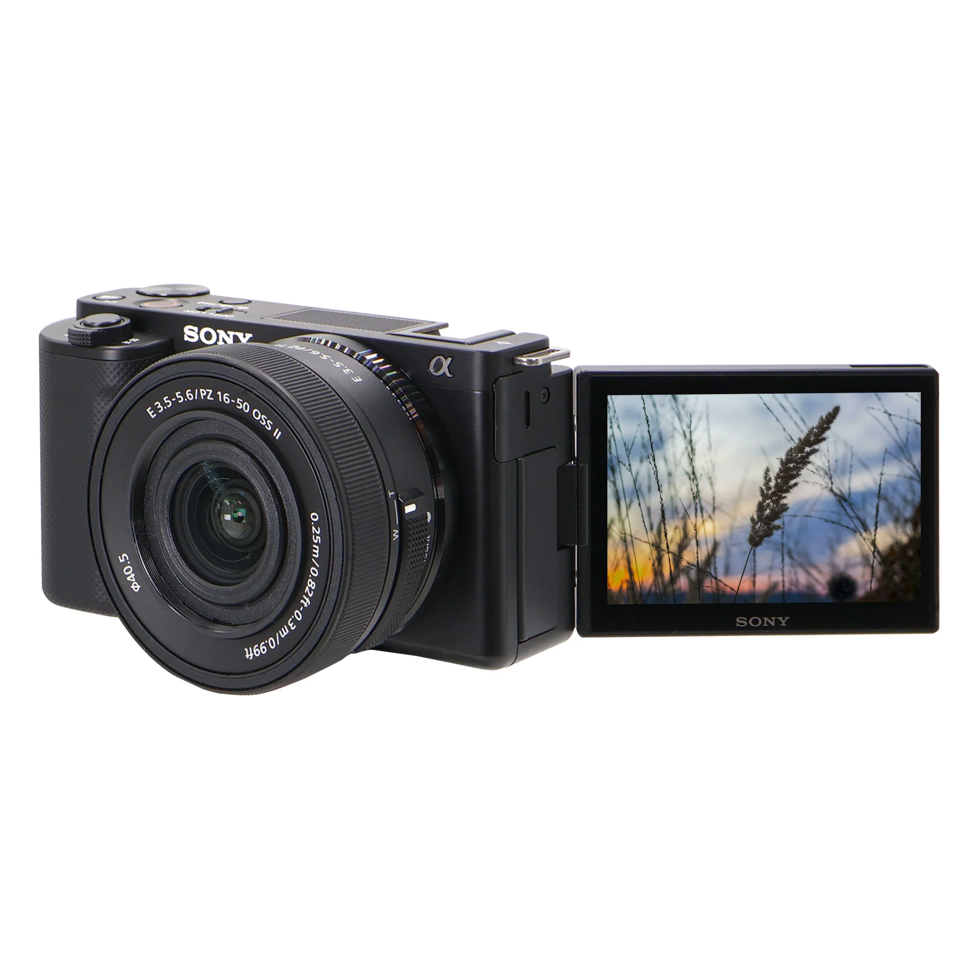 Sony ZV-E10 Mirrorless Camera (Black) + Sony E PZ 16-50mm f/3.5-5.6 OSS II Lens - Image 2