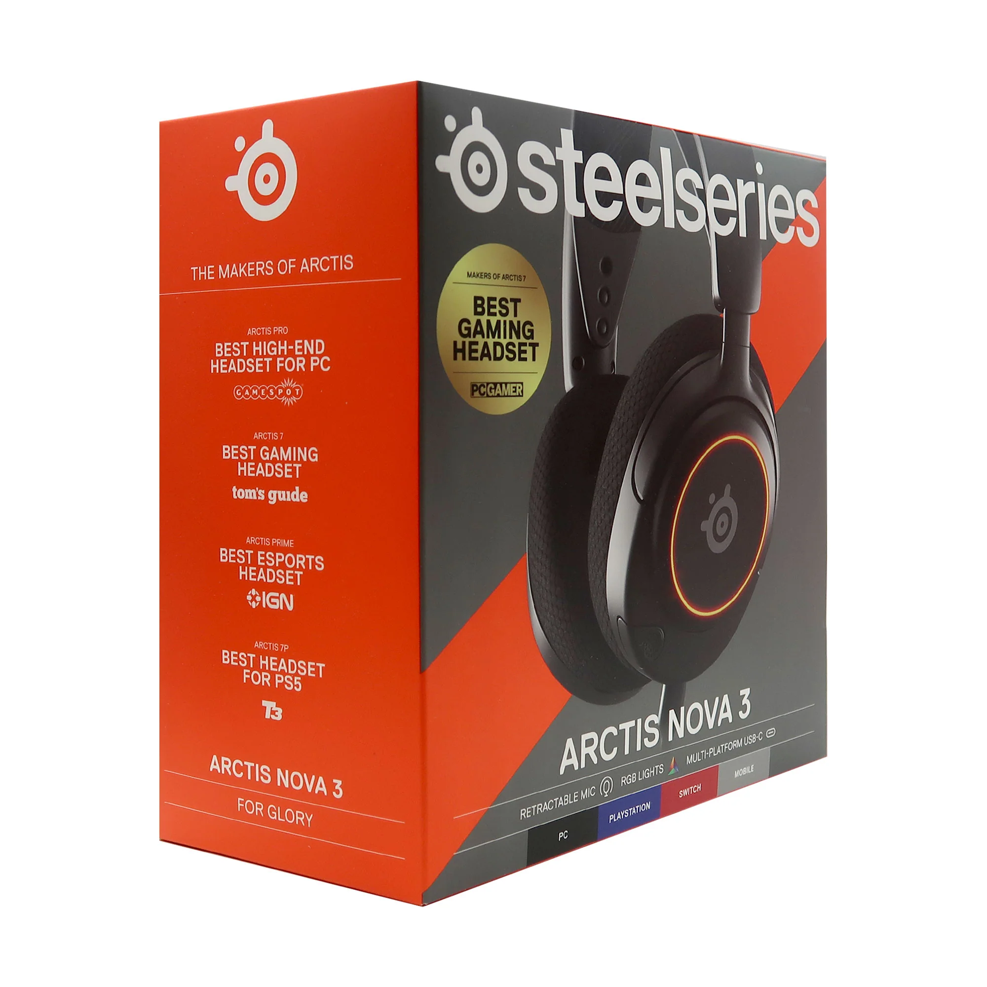 SteelSeries Arctis Nova 3 Wired Gaming Headset - Black + SteelSeries Apex Pro Mini Wired OmniPoint Gaming Keyboard Gen 3 (Black) - Image 11