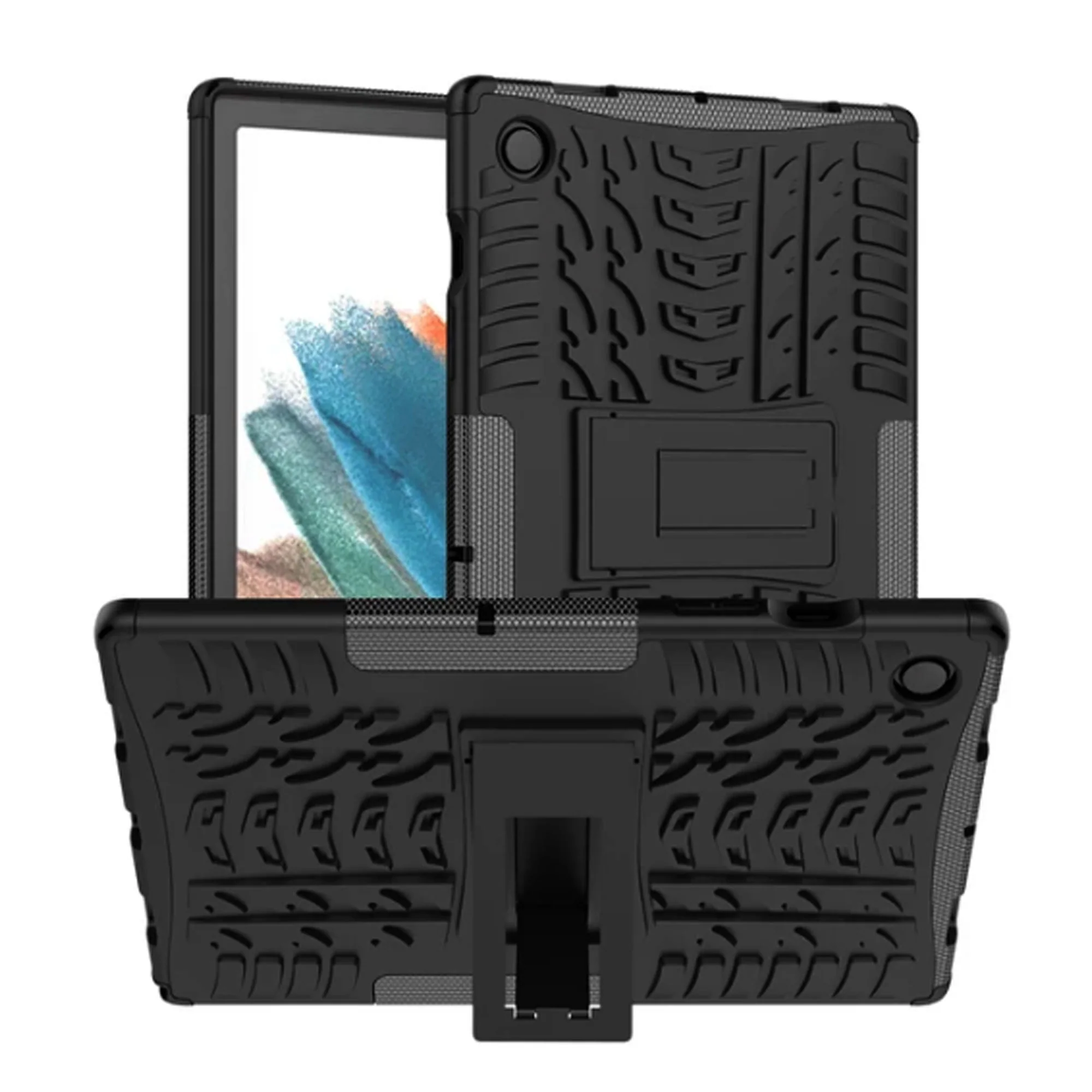 Shockproof Drop Resistant Tablet Case for Samsung Galaxy Tab A7 Tablet + 128GB Memory Everyday Essentials Kit - Image 2