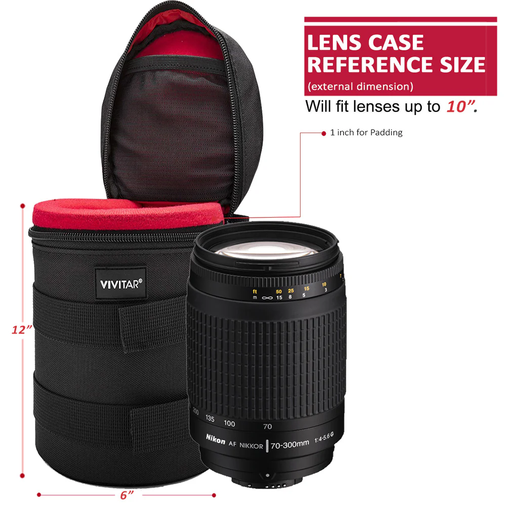 Tamron 50-400mm f/4.5-6.3 Di III VC VXD Lens for Sony E + Transcend 64GB 300S SDXC Class 10 Memory Card + Vivitar Premium Lens Case 10 Inches Well Padded With Belt Loop and Neck Strap + 67mm UV Filter + Dust Blower + Vivitar Lens Cleaning Pen - Image 7