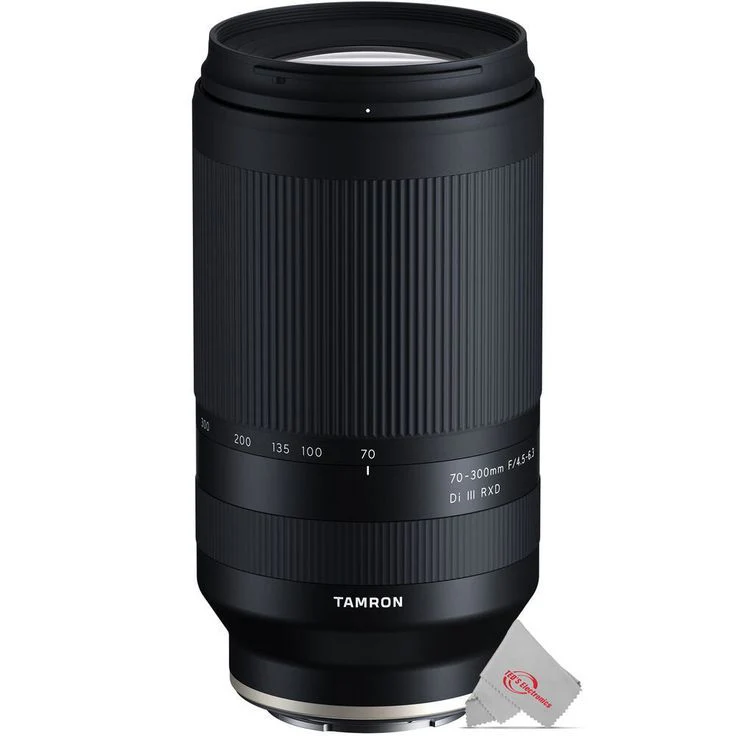 Tamron 70-300mm f/4.5-6.3 Di III RXD Full-Frame Lens For Sony E with Professional Cleaning Kit - Image 2