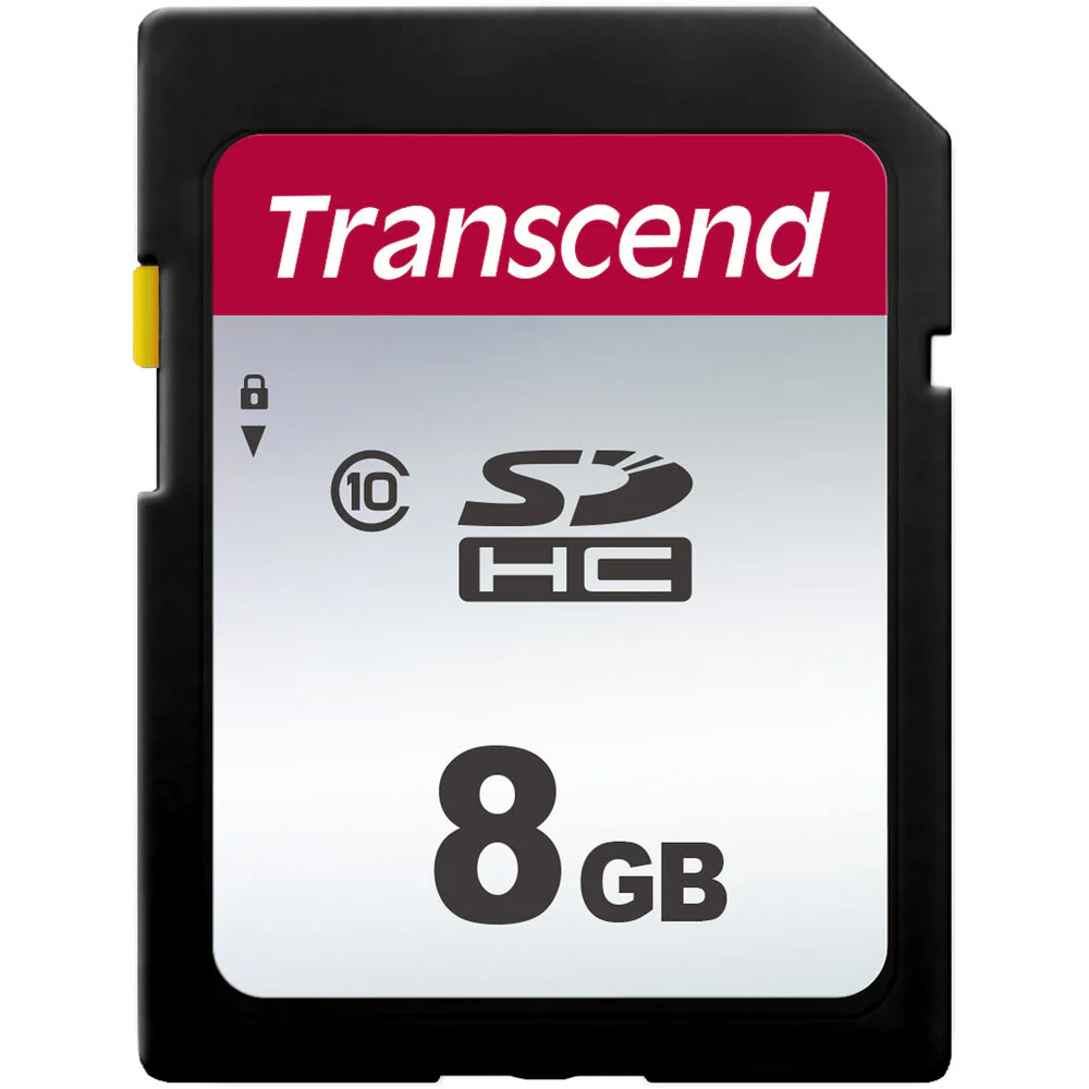 Transcend TS8GSDC300S 8GB SDHC Memory Card