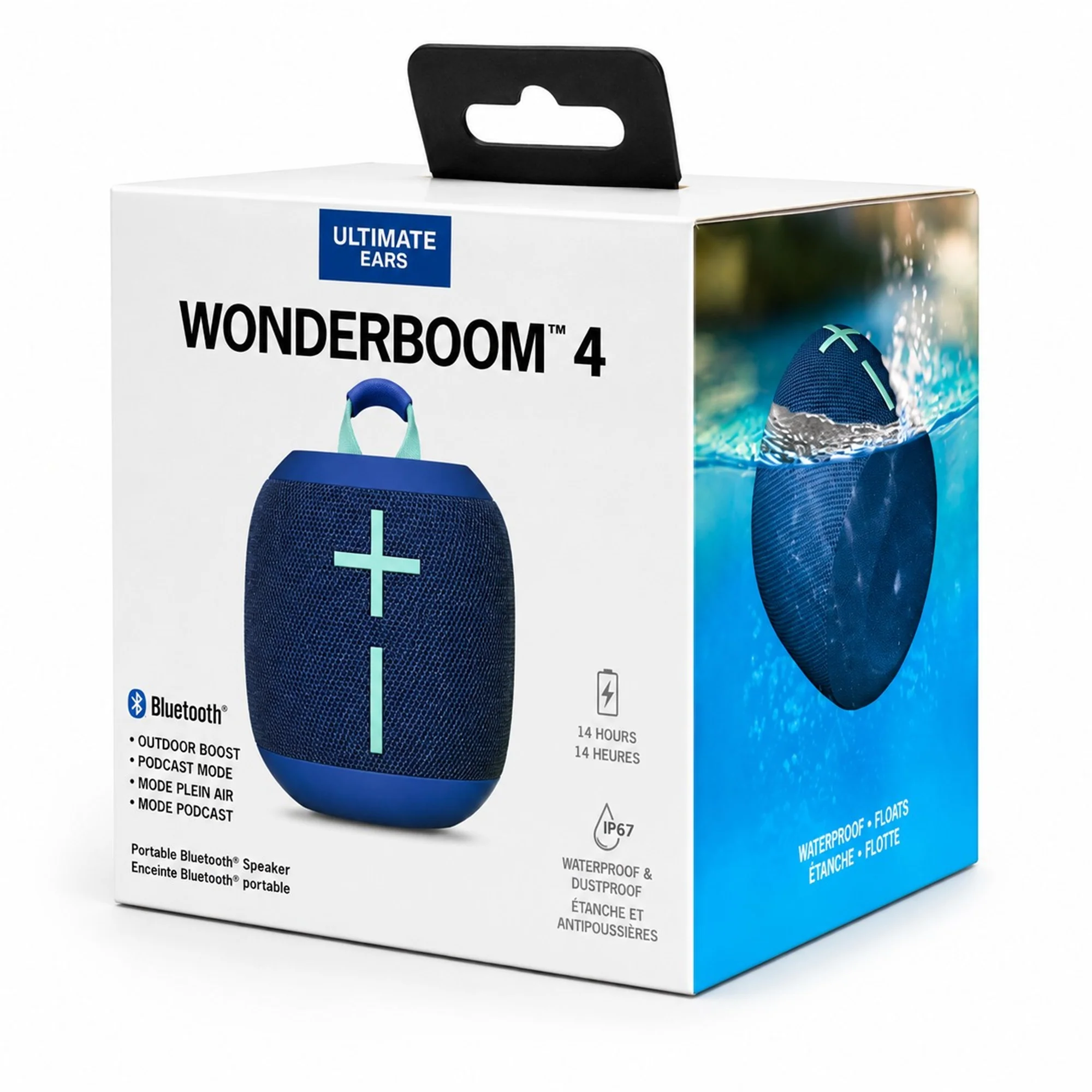 Ultimate Ears WONDERBOOM 4 Portable Bluetooth Speaker - Blue - Image 5