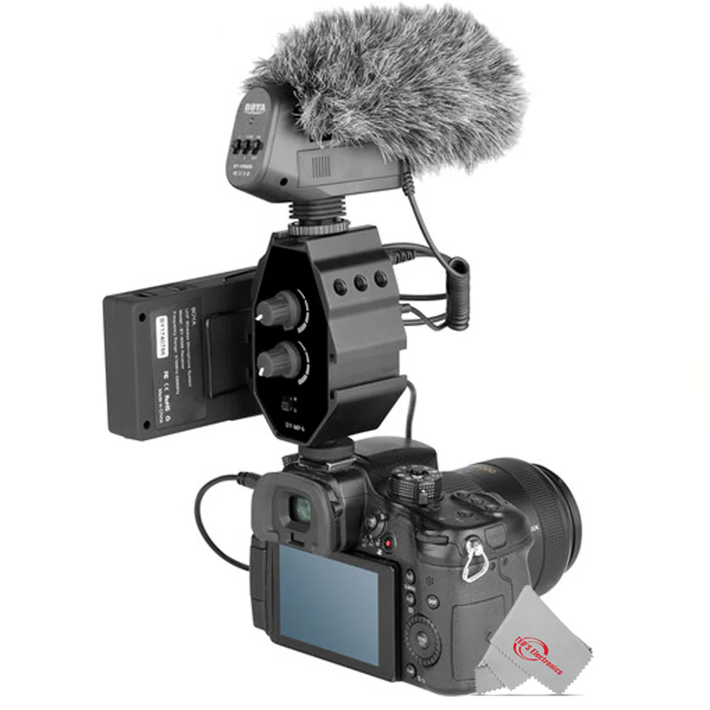 Vidpro XM-AD3 On Camera Dual Channel Audio Adapter for Cameras, Camcorders and smartphones - Image 7
